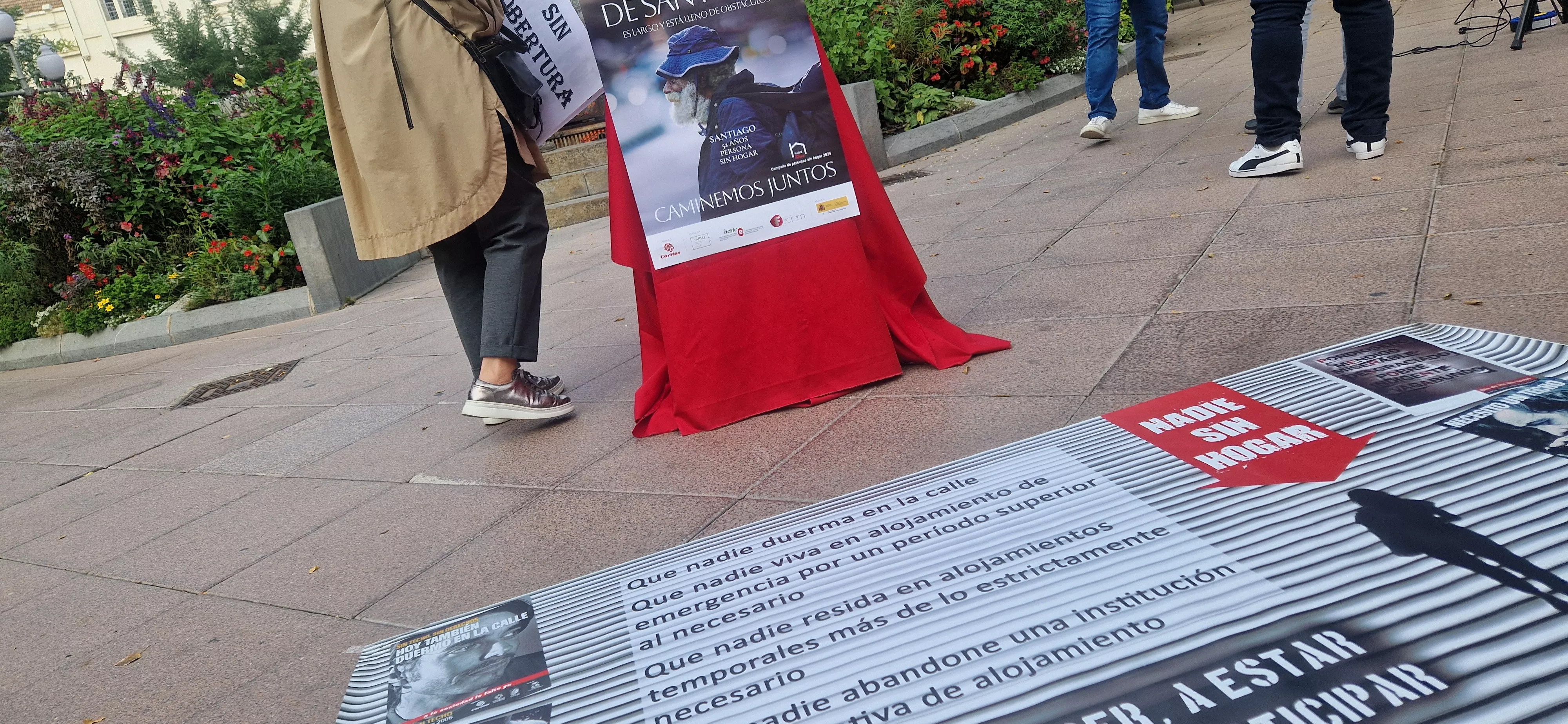 Día de las Personas sin Hogar en Huesca. Foto Myriam Martínez 