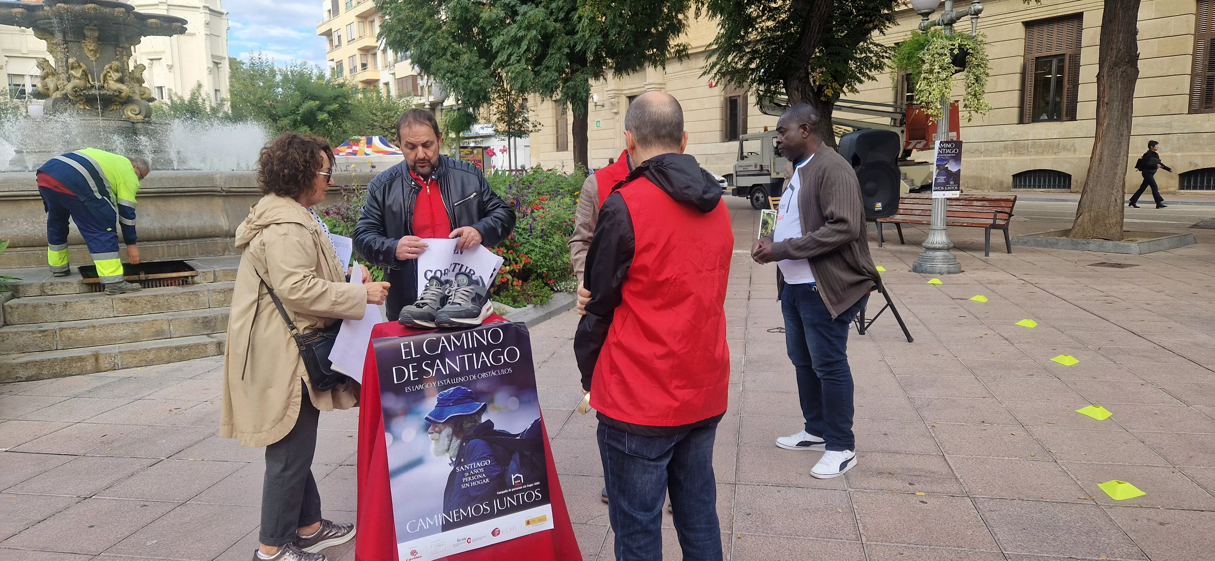 Día de las Personas sin Hogar en Huesca. Foto Myriam Martínez 