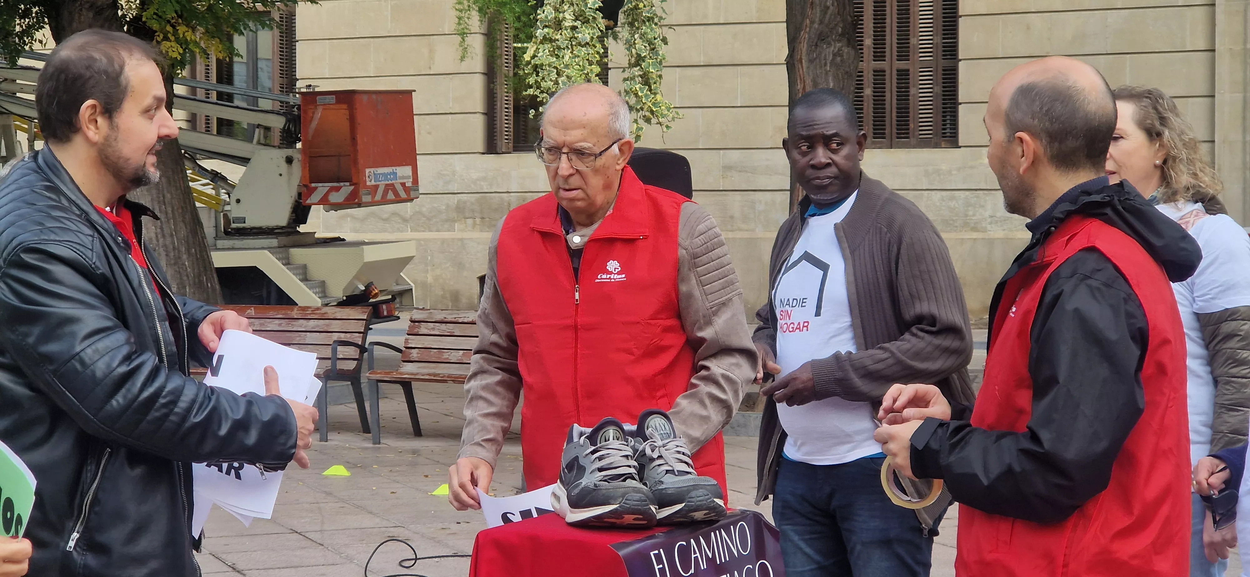 Día de las Personas sin Hogar en Huesca. Foto Myriam Martínez 
