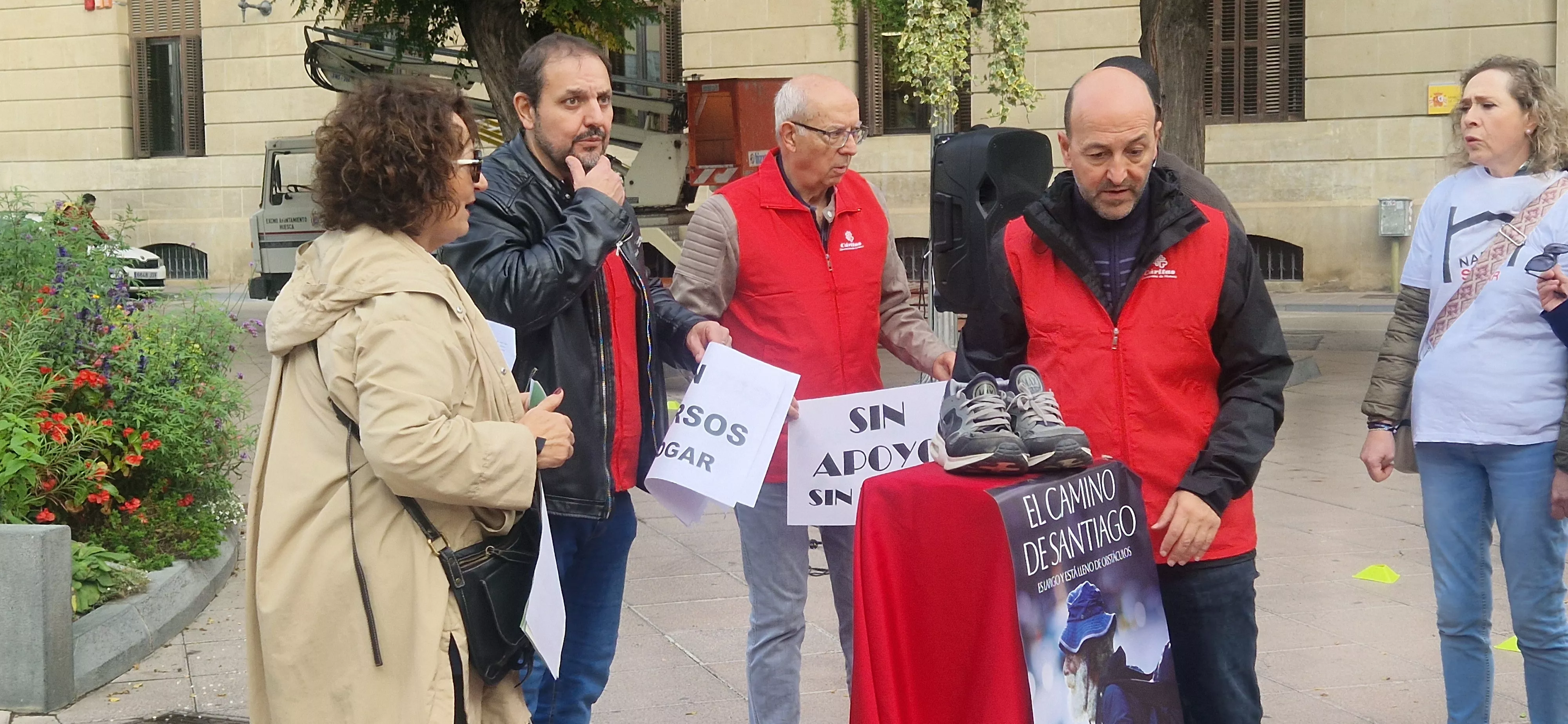 Día de las Personas sin Hogar en Huesca. Foto Myriam Martínez 