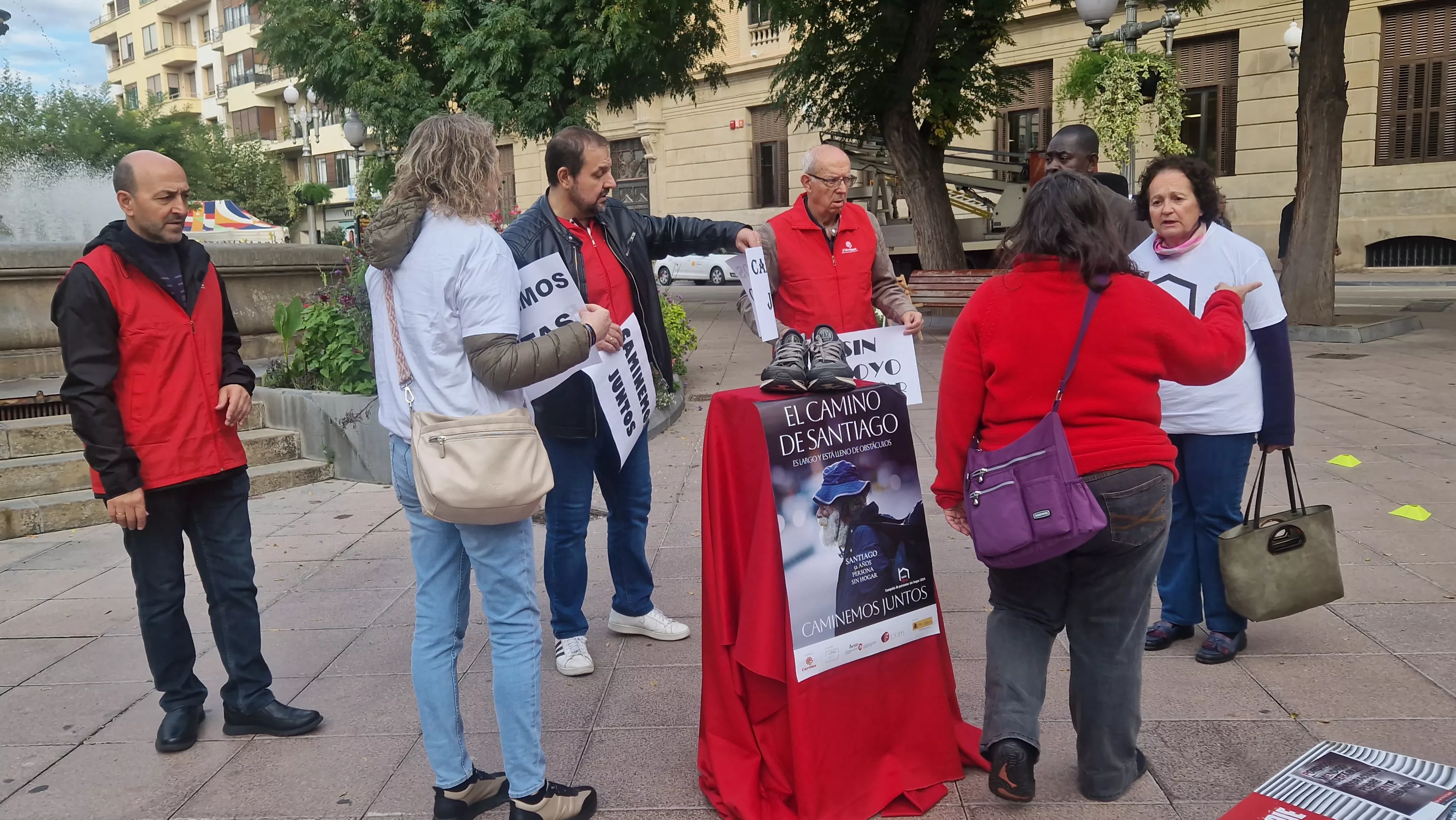 Día de las Personas sin Hogar en Huesca. Foto Myriam Martínez 