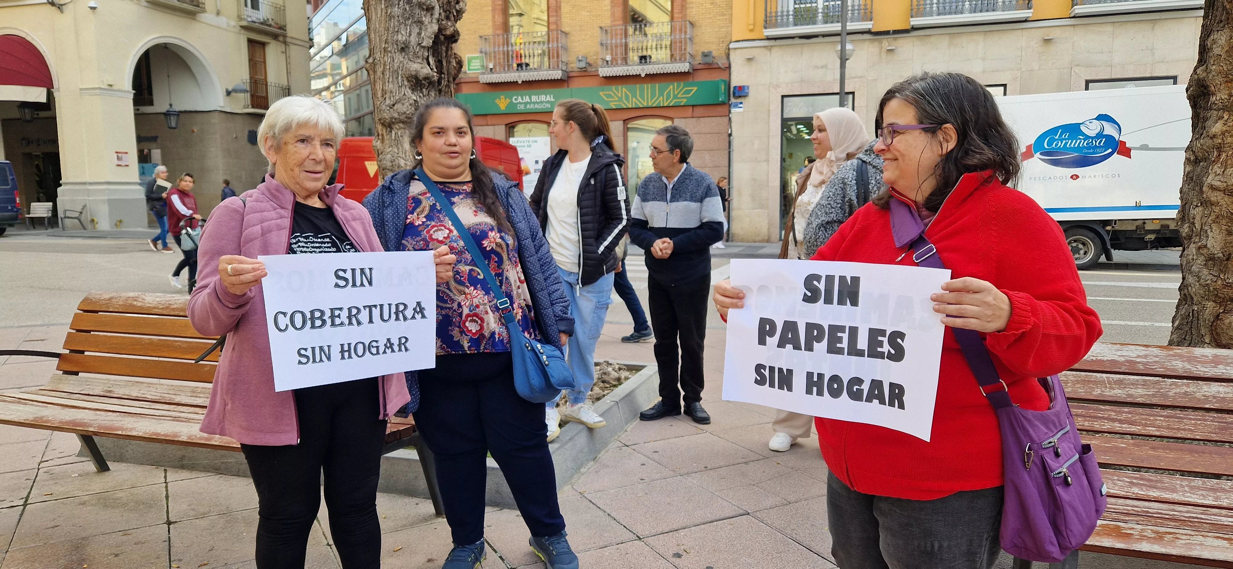Día de las Personas sin Hogar en Huesca. Foto Myriam Martínez 