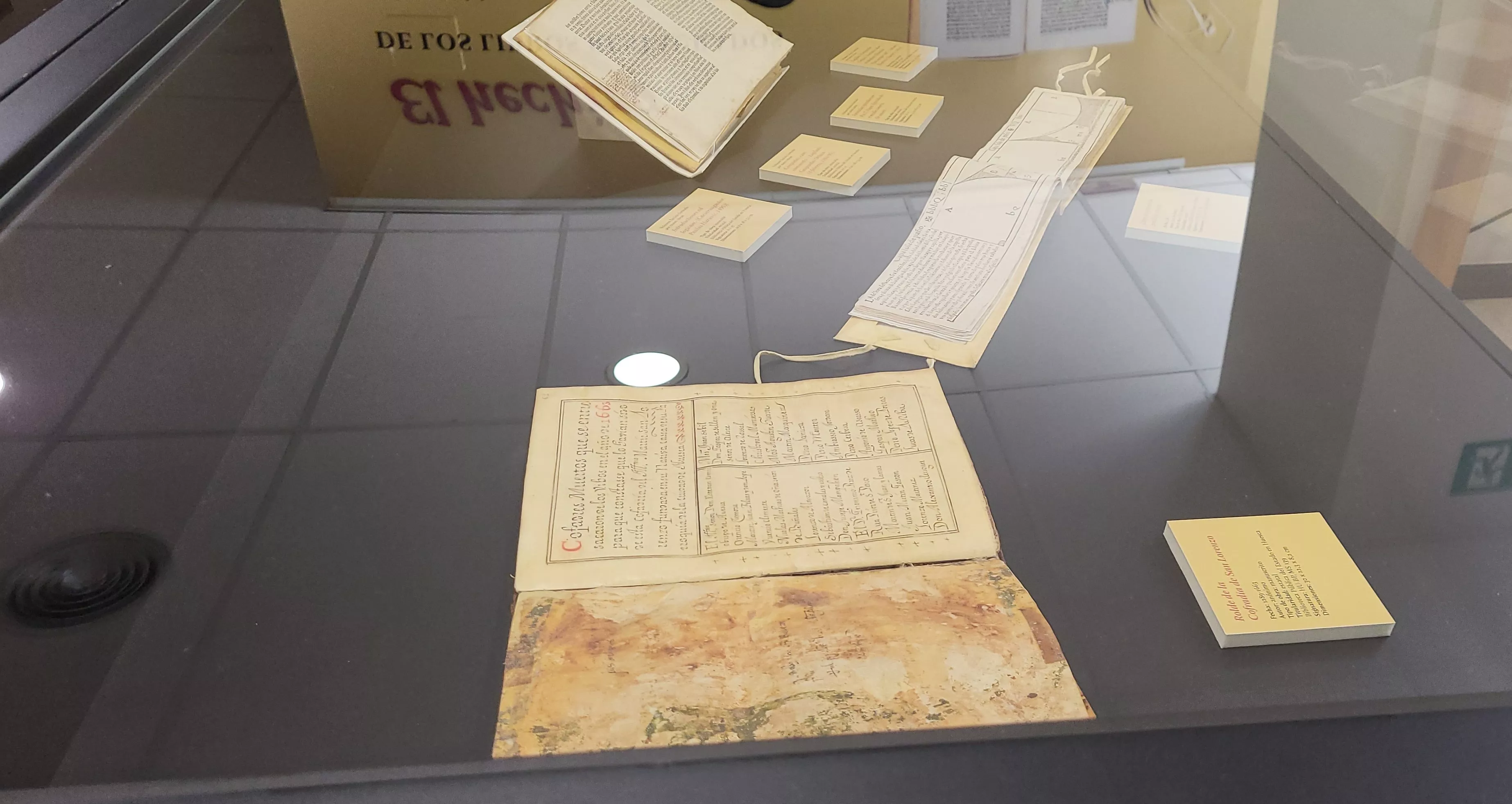 Inauguración de la exposición "El hechizo de los libros restaurados" en la Biblioteca Pública de Huesca. Foto Mercedes Manterola