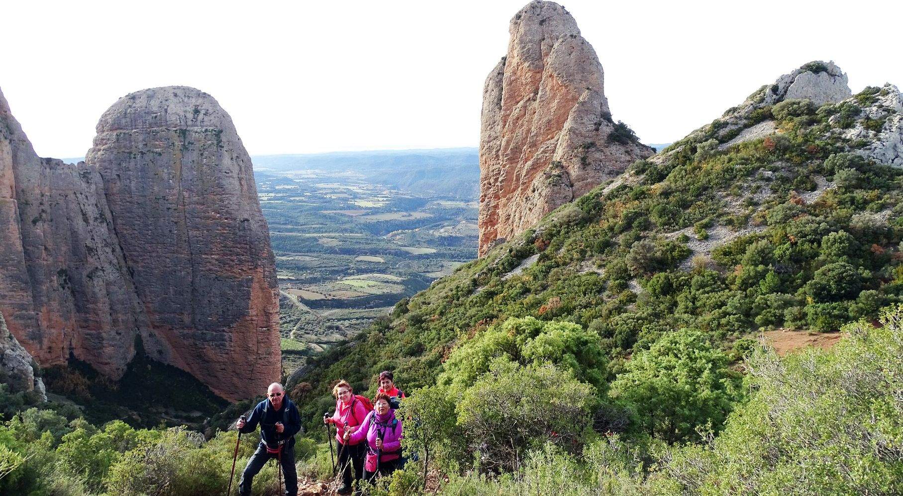 Por el 'Camino del Cielo'. Foto Alfredo Zazo.