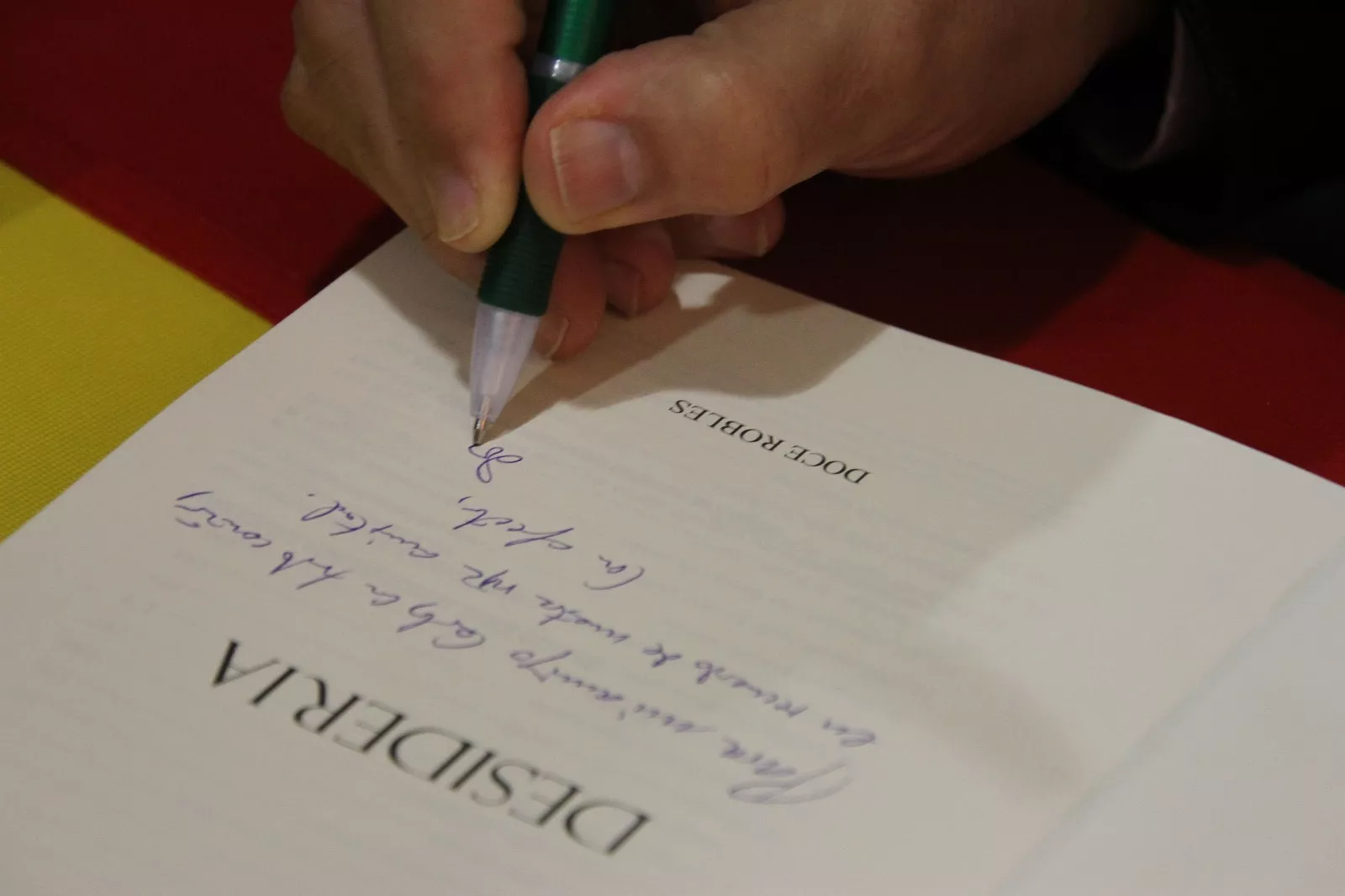 Presentación del libro "Desideria" de Domingo j. Buesa en el CRMAHU. Foto Carlos Neofato