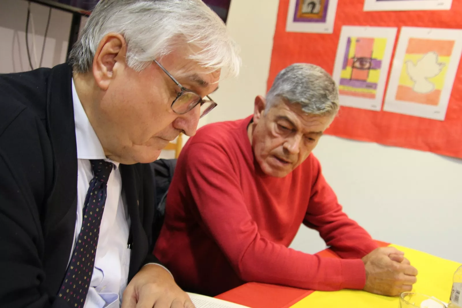 Presentación del libro "Desideria" de Domingo j. Buesa en el CRMAHU. Foto Carlos Neofato