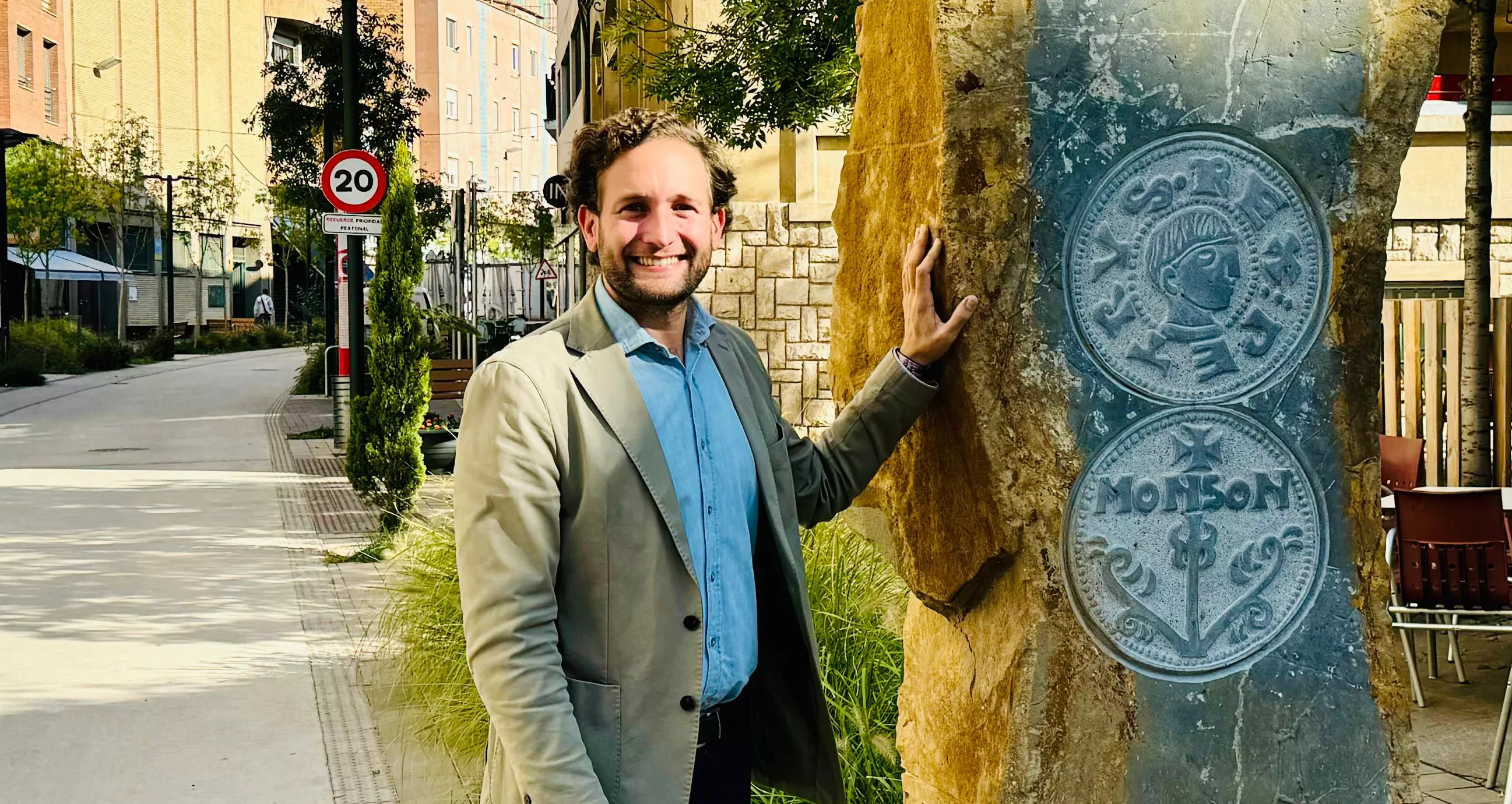 Isaac Monzón, presidente de la Diputación Provincial de Huesca y alcalde de Monzón.