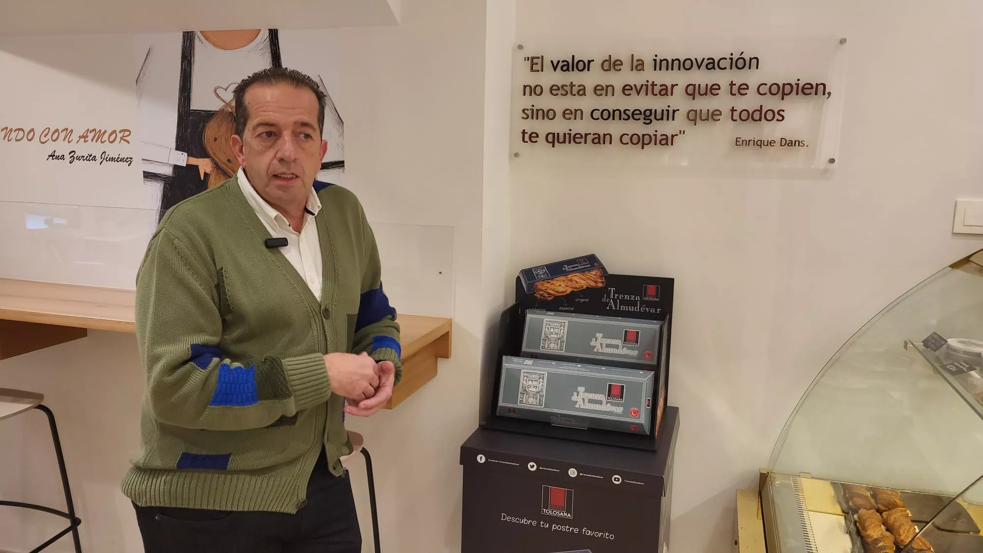 Ascaso, Tolosana y Lapaca, impulsores de  la Feria Huesca es Dulce