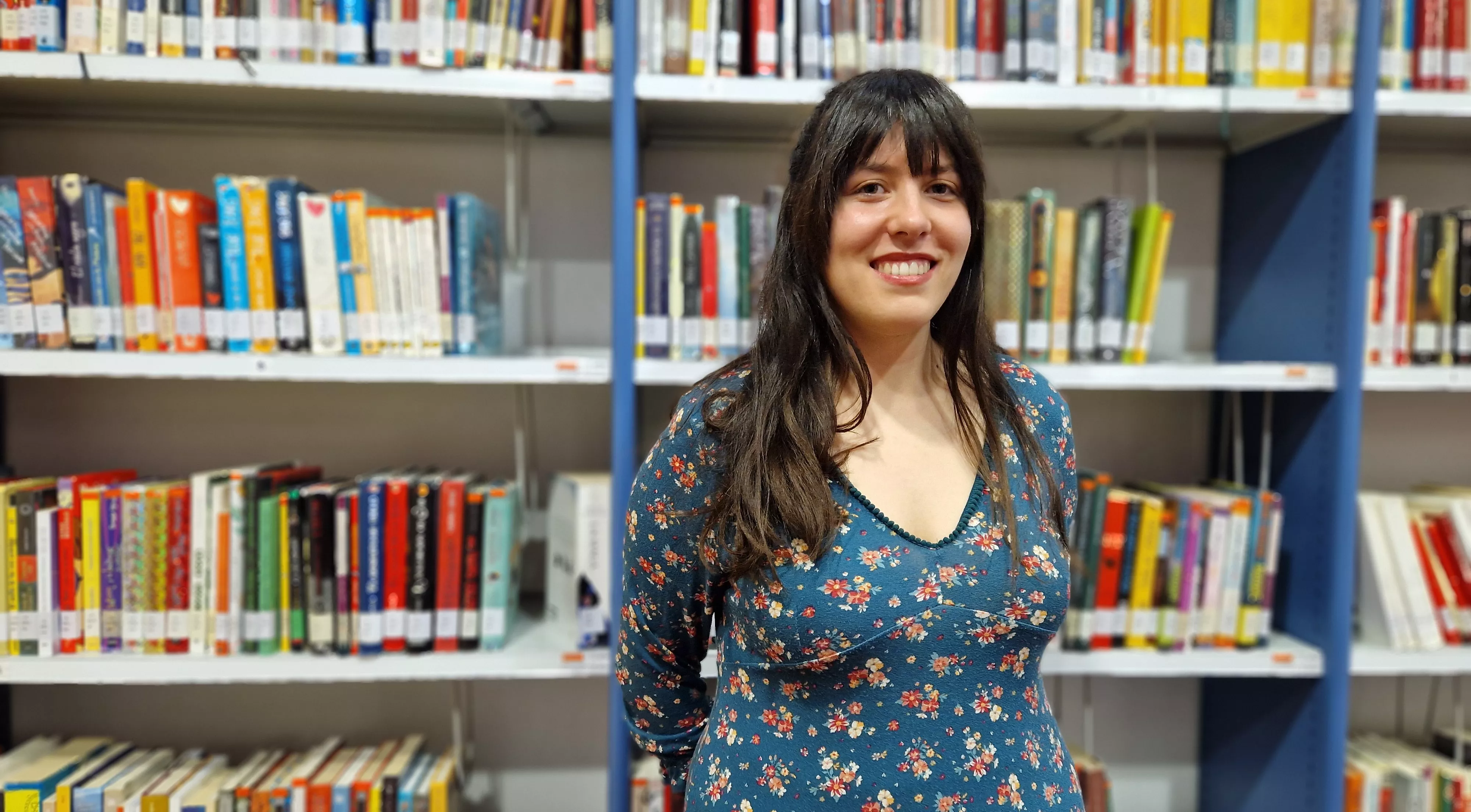 Ana Manzano, coordinadora de la Biblioteca Durán Gudiol. Foto Myriam Martínez