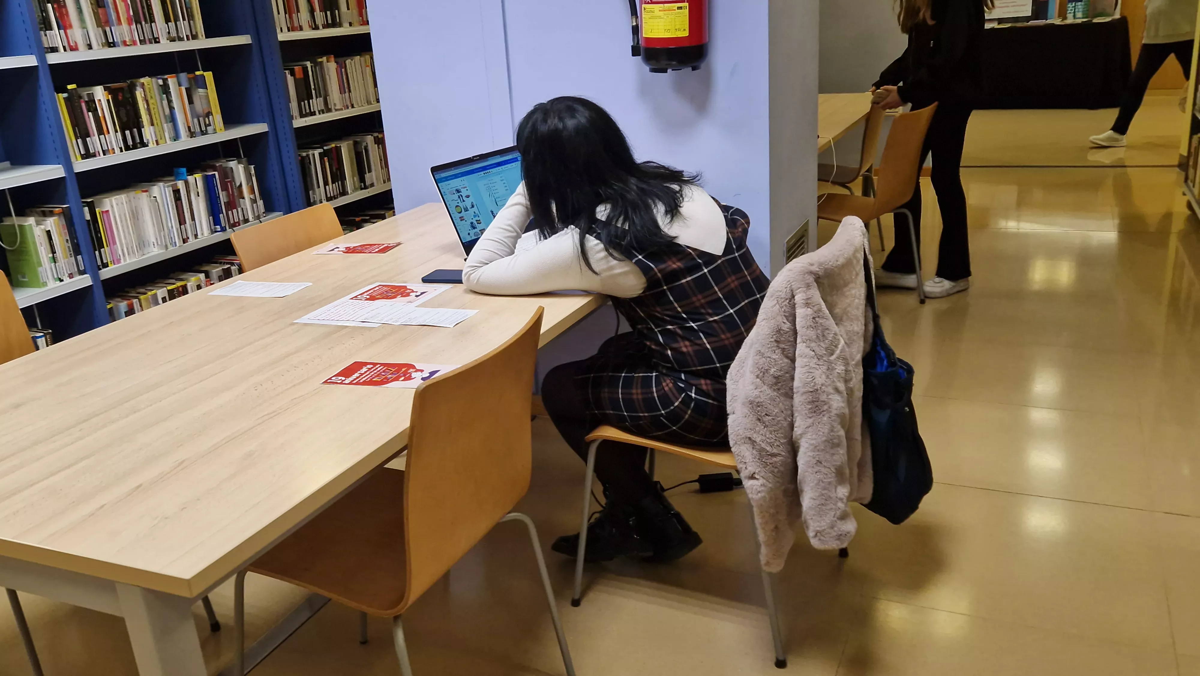 Biblioteca Durán Gudiol. Foto Myriam Martínez