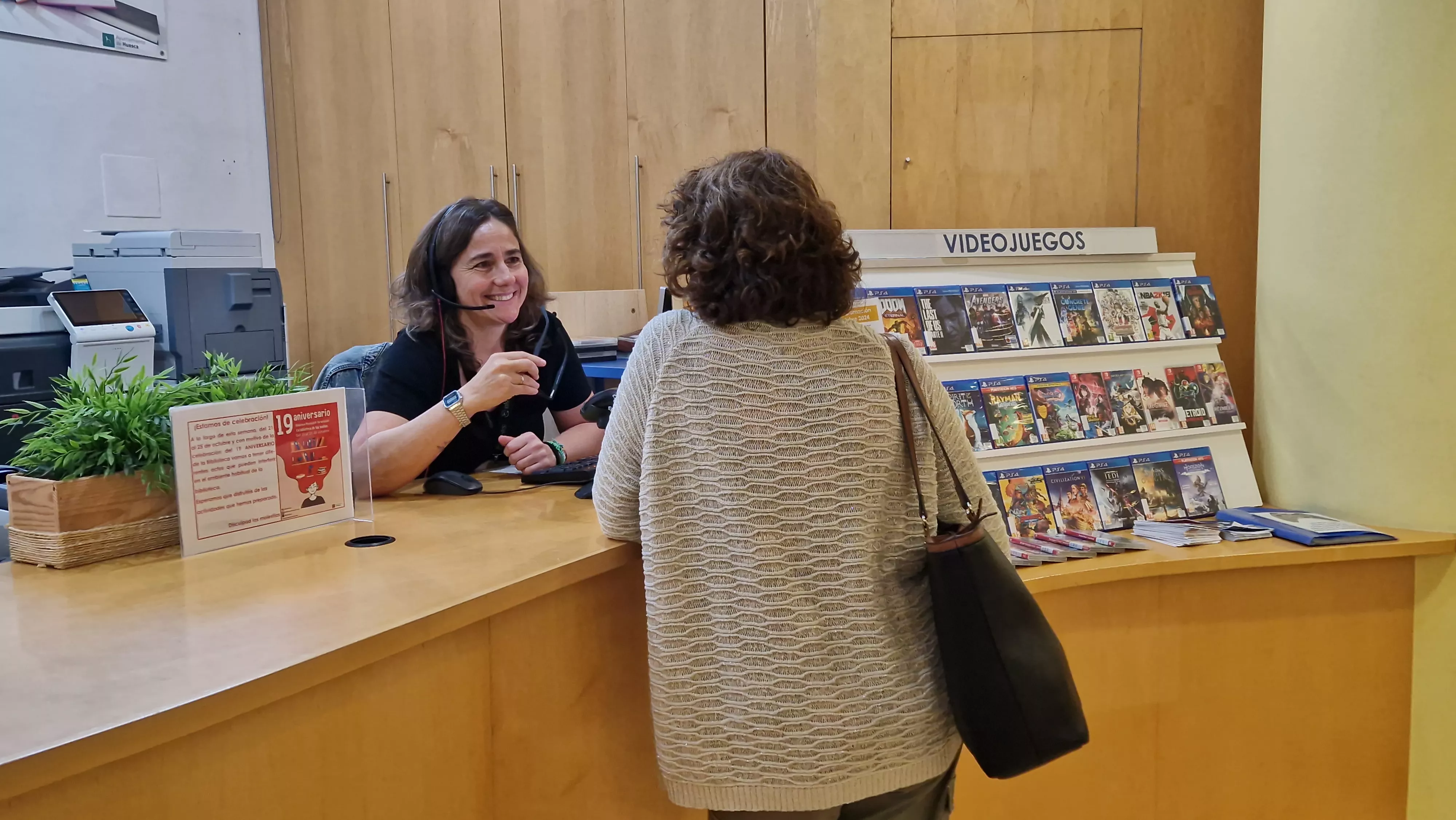Biblioteca Durán Gudiol. Foto Myriam Martínez