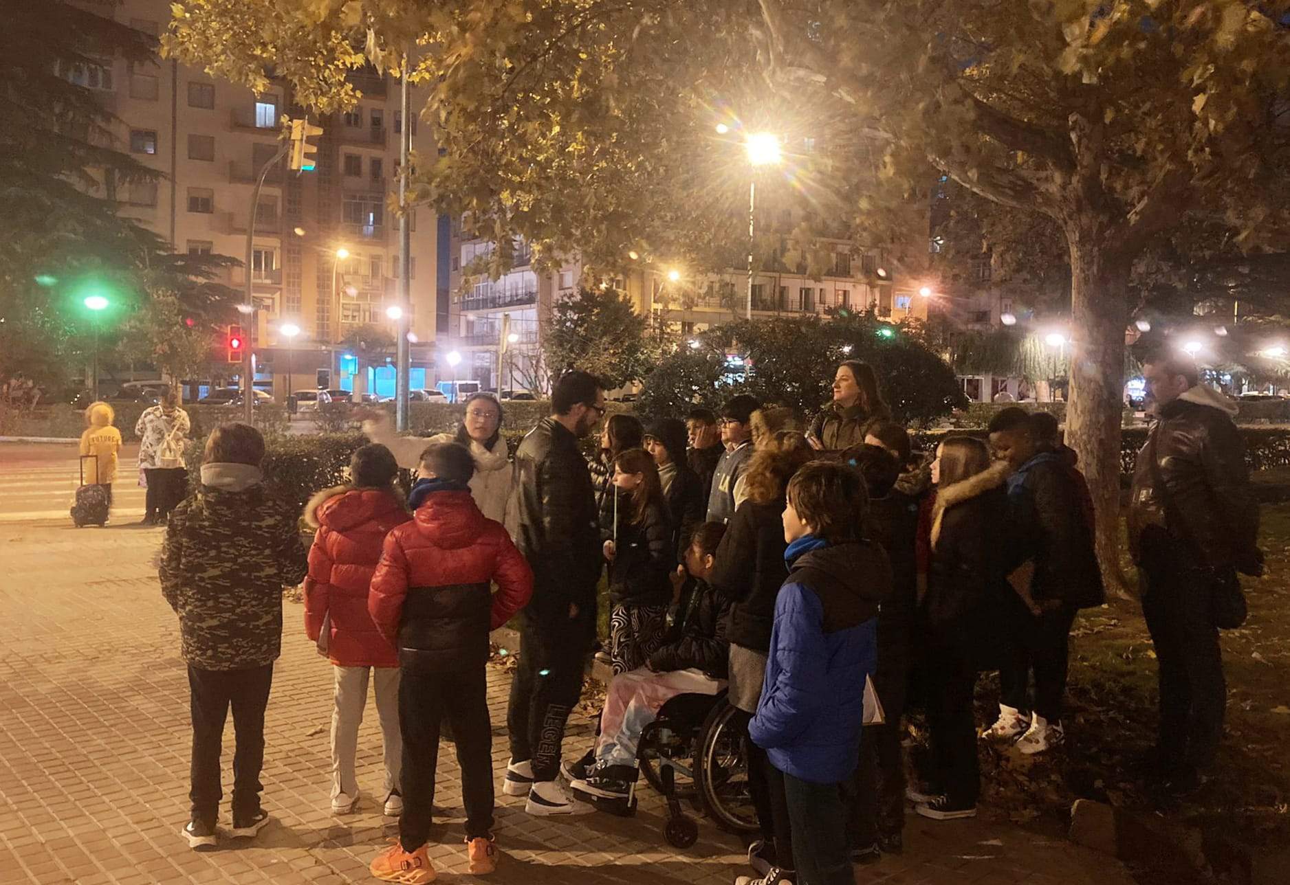 Los consejeros de la Ciudad de las Niñas y los Niños visitan la avenida Martínez de Velasco Los consejeros de la Ciudad de las Niñas y los Niños visitan la avenida Martínez de Velasco