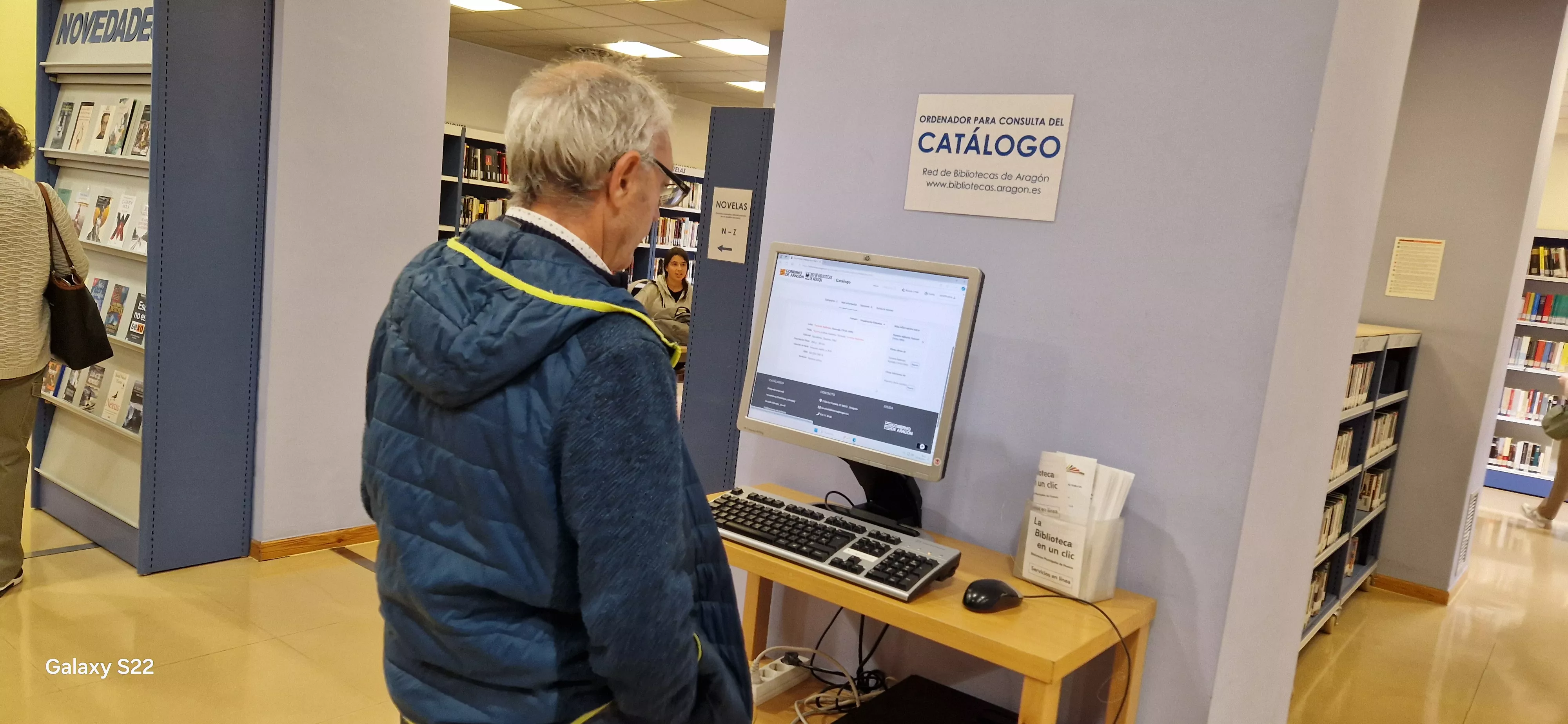 Biblioteca Durán Gudiol. Foto Myriam Martínez