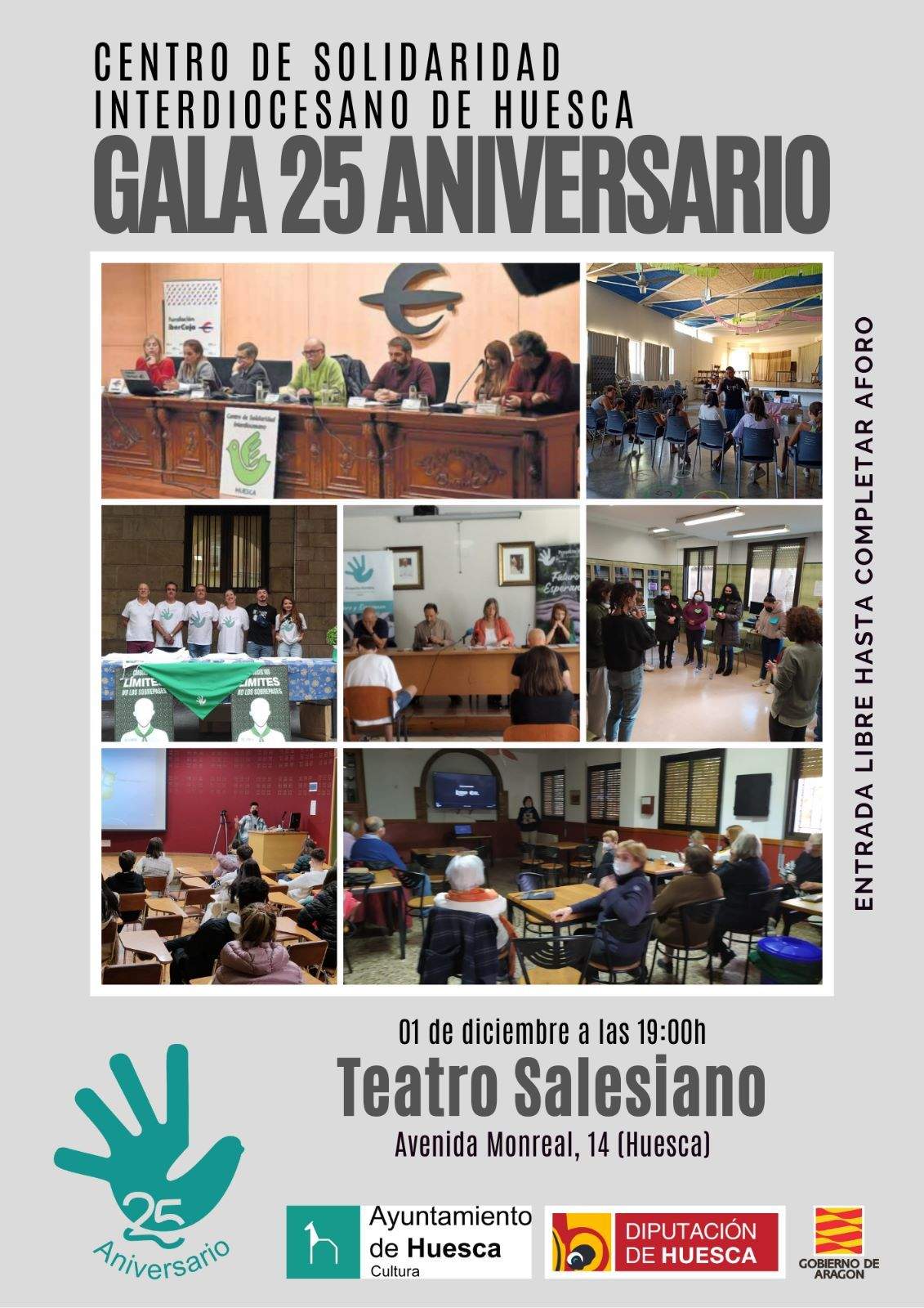 Cartel de la gala diocesana. Cartel de la gala diocesana.