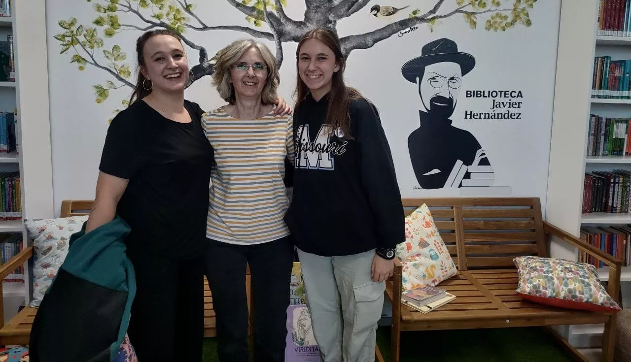 Sara y Violeta Muñoz.