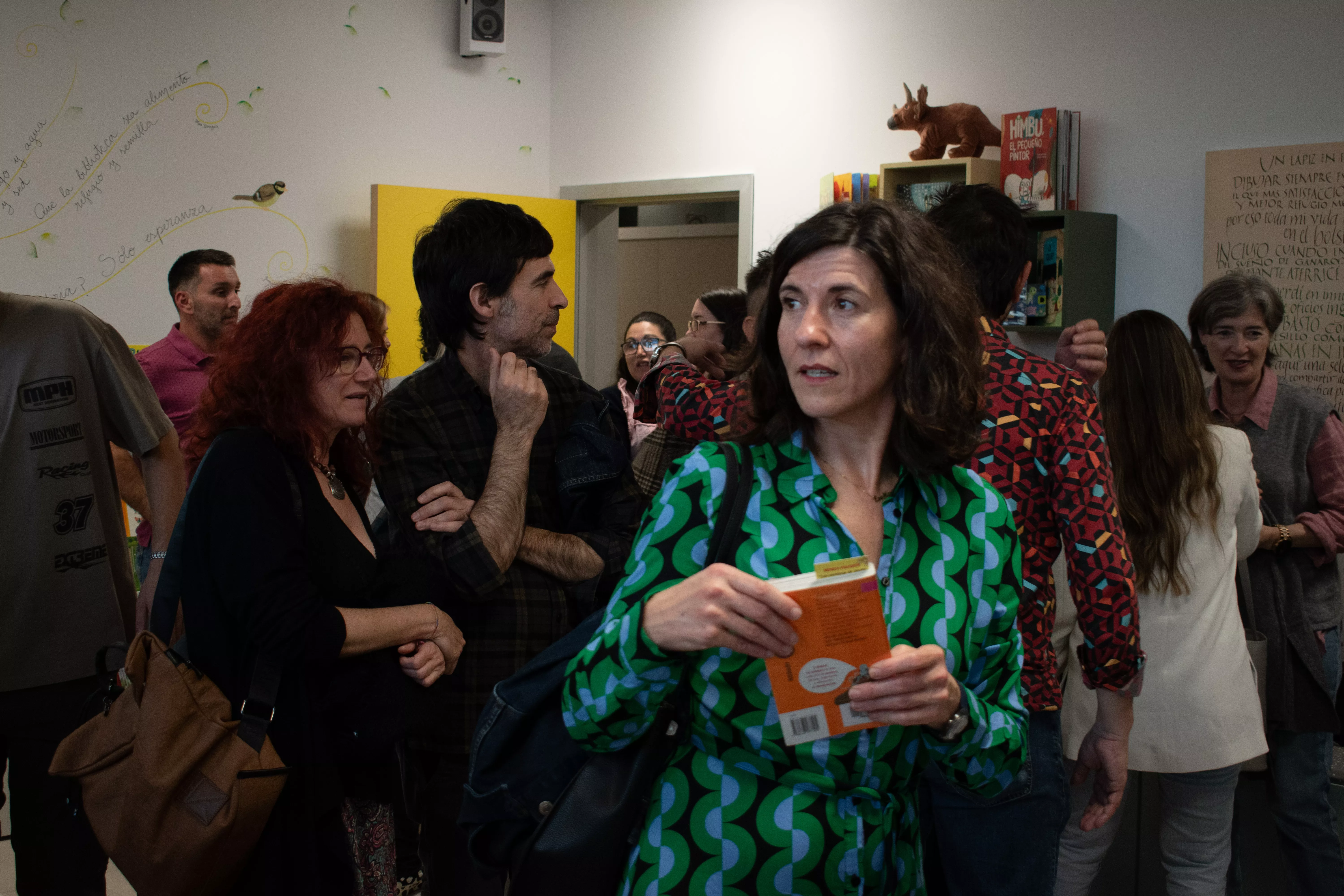 Eva Fañanás, Concha Breto y Alberto Gamón.