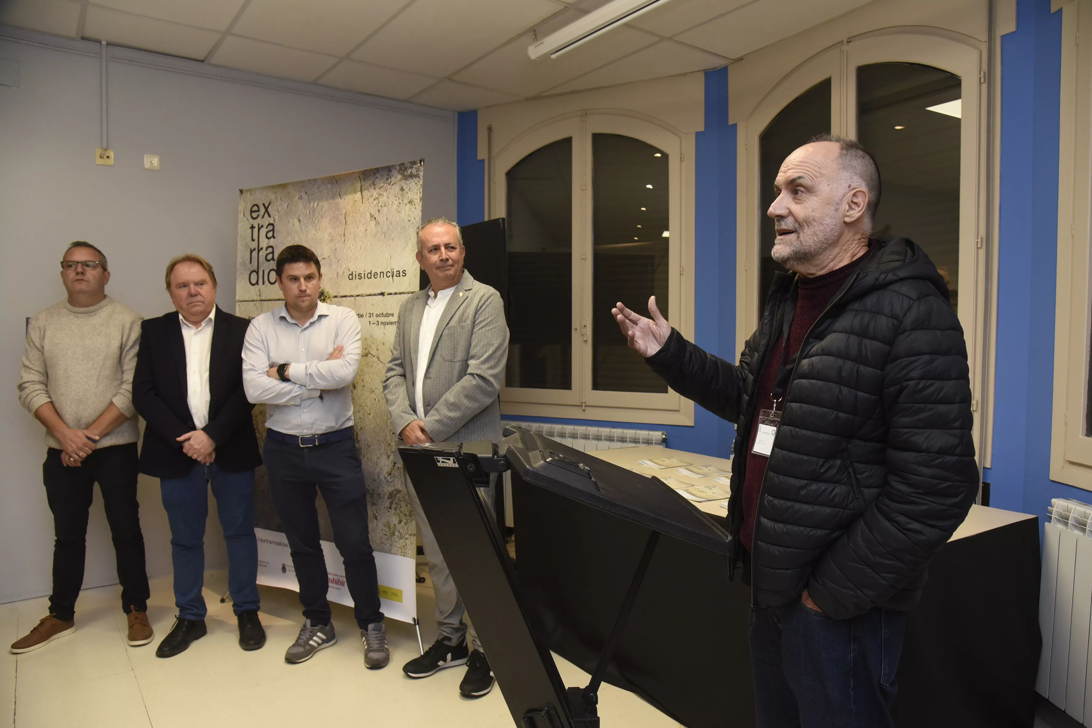 Inicio del festival Extrarradios en Almudévar. Foto Javier Blasco 