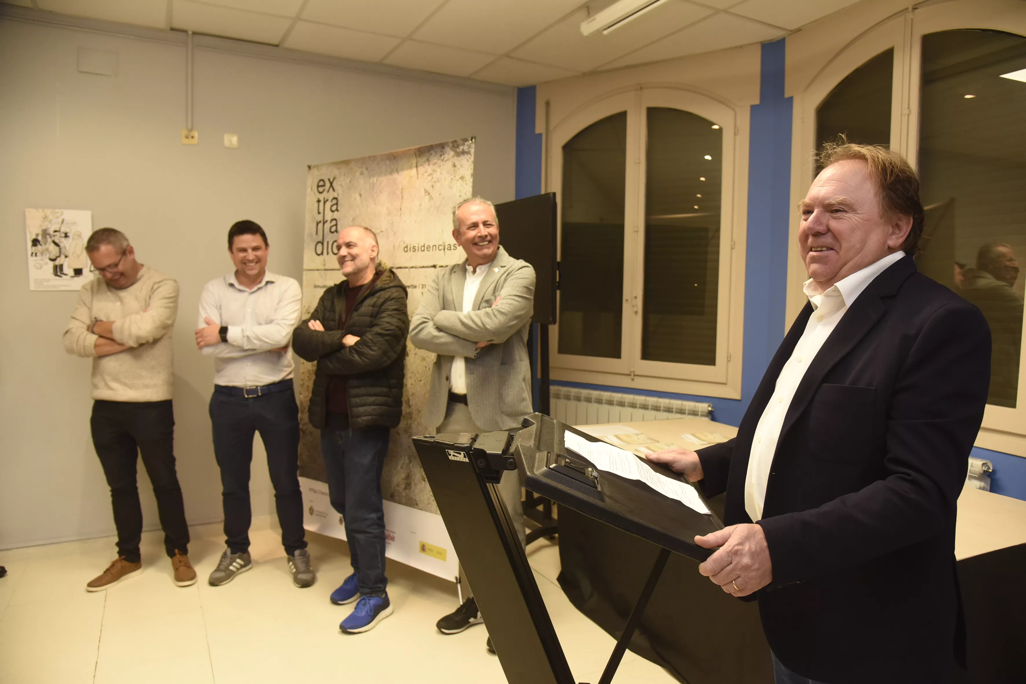 Inicio del festival Extrarradios en Almudévar. Foto Javier Blasco 