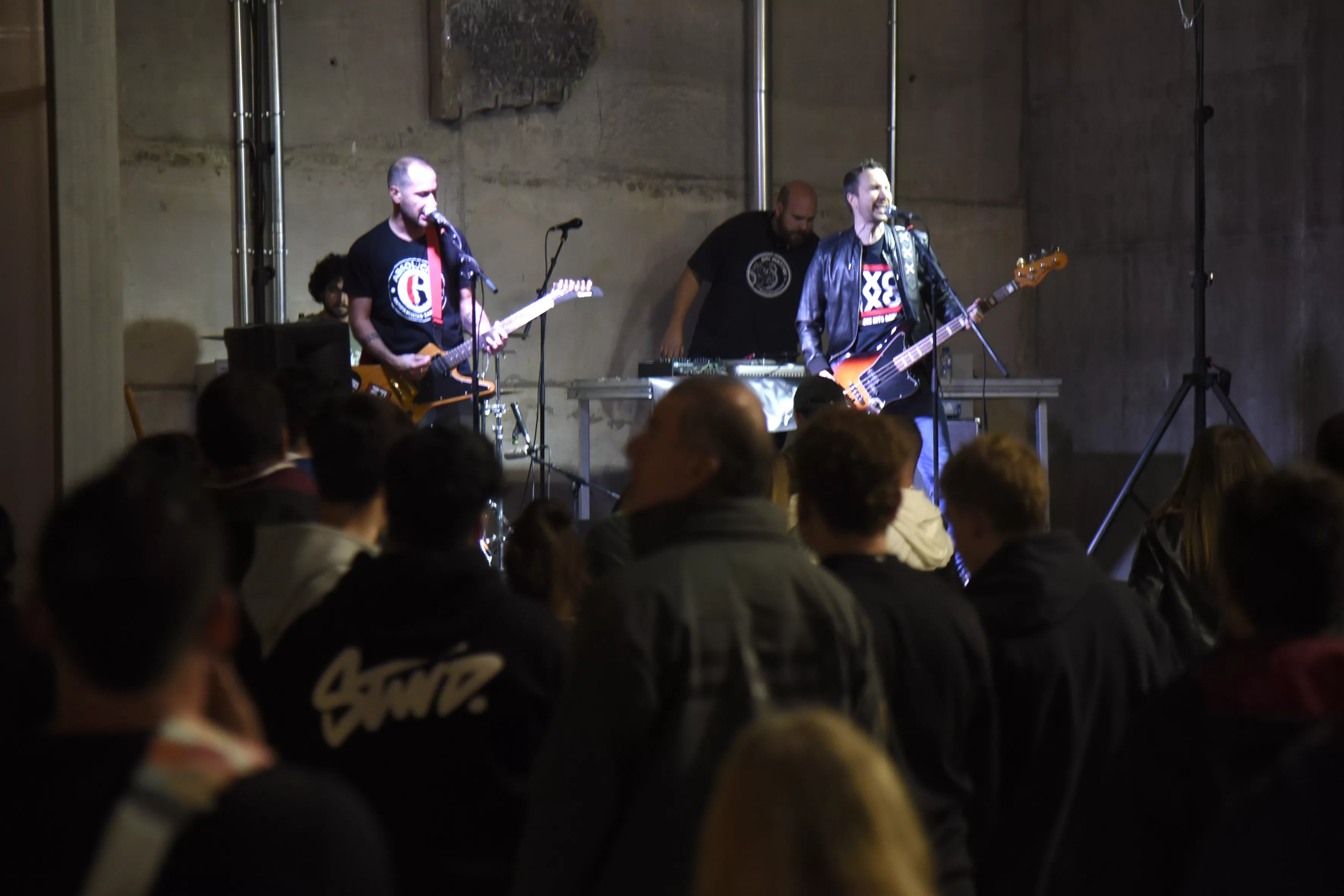 Inicio del festival Extrarradios en Almudévar. Foto Javier Blasco 