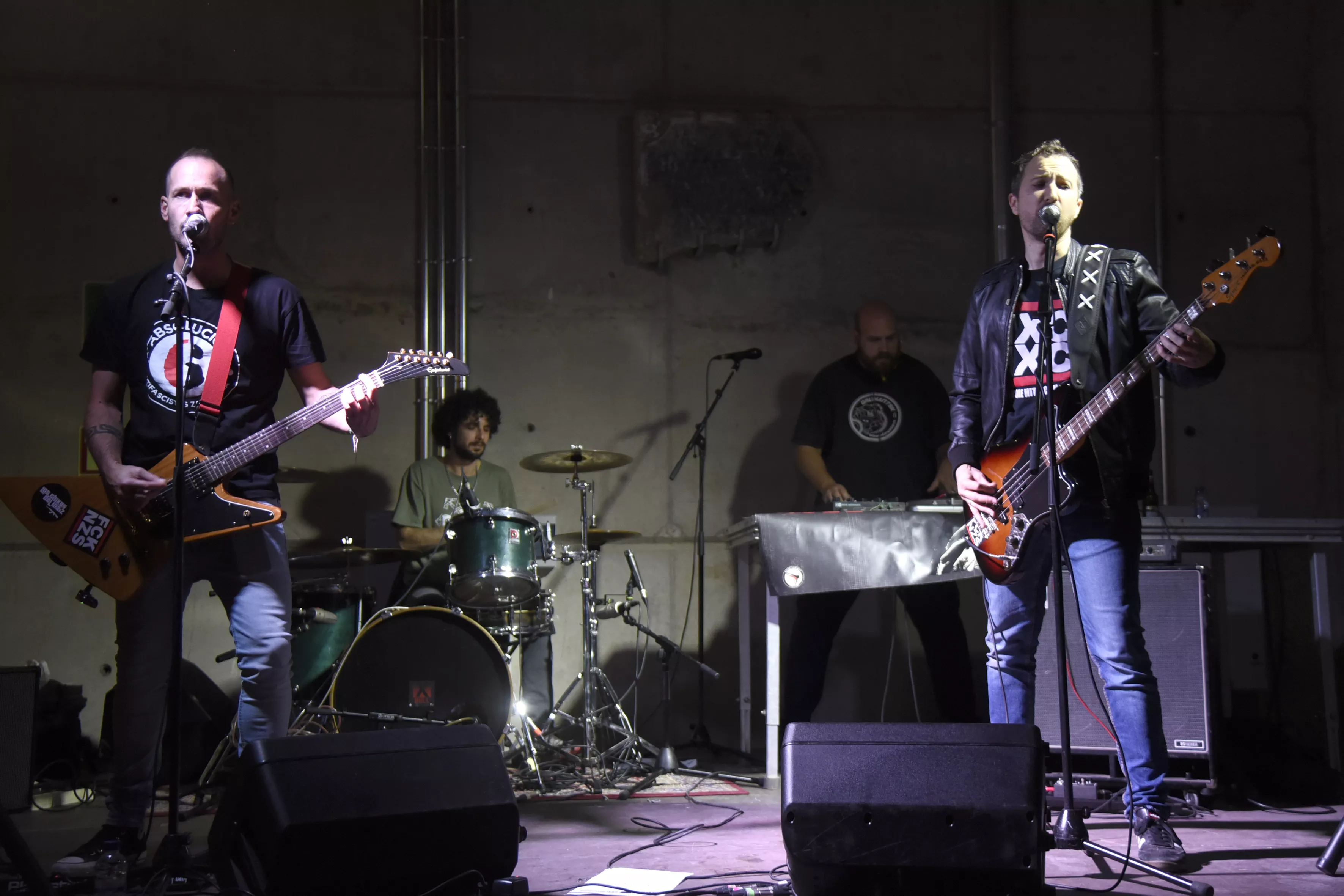 Inicio del festival Extrarradios en Almudévar. Foto Javier Blasco 