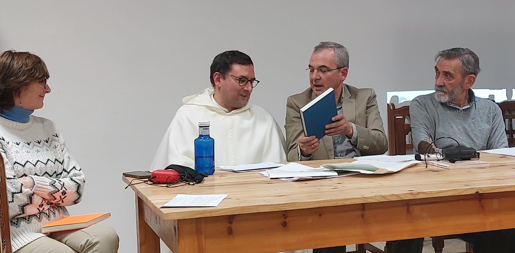 Julia Justes, Manuel Anglés, Pablo Cuevas y Bizén d'o Río