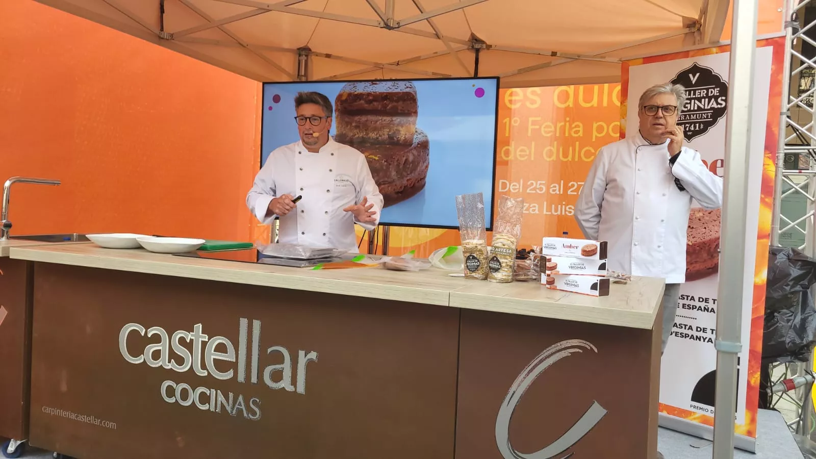 Sesión vespertina de la Feria Huesca es Dulce. Jordi Farrés