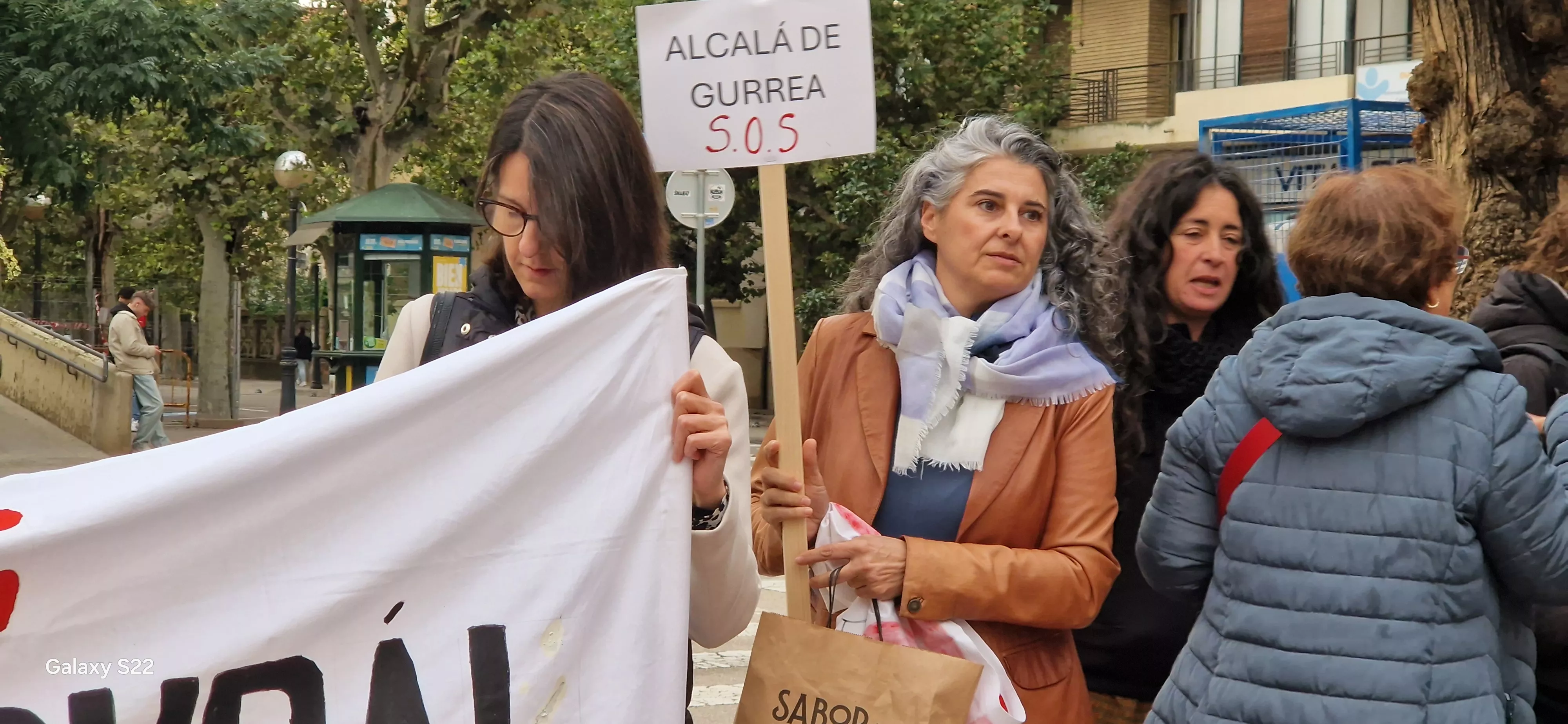  Concentración en Huesca en defensa de la sanidad pública. Foto Myriam Martínez 