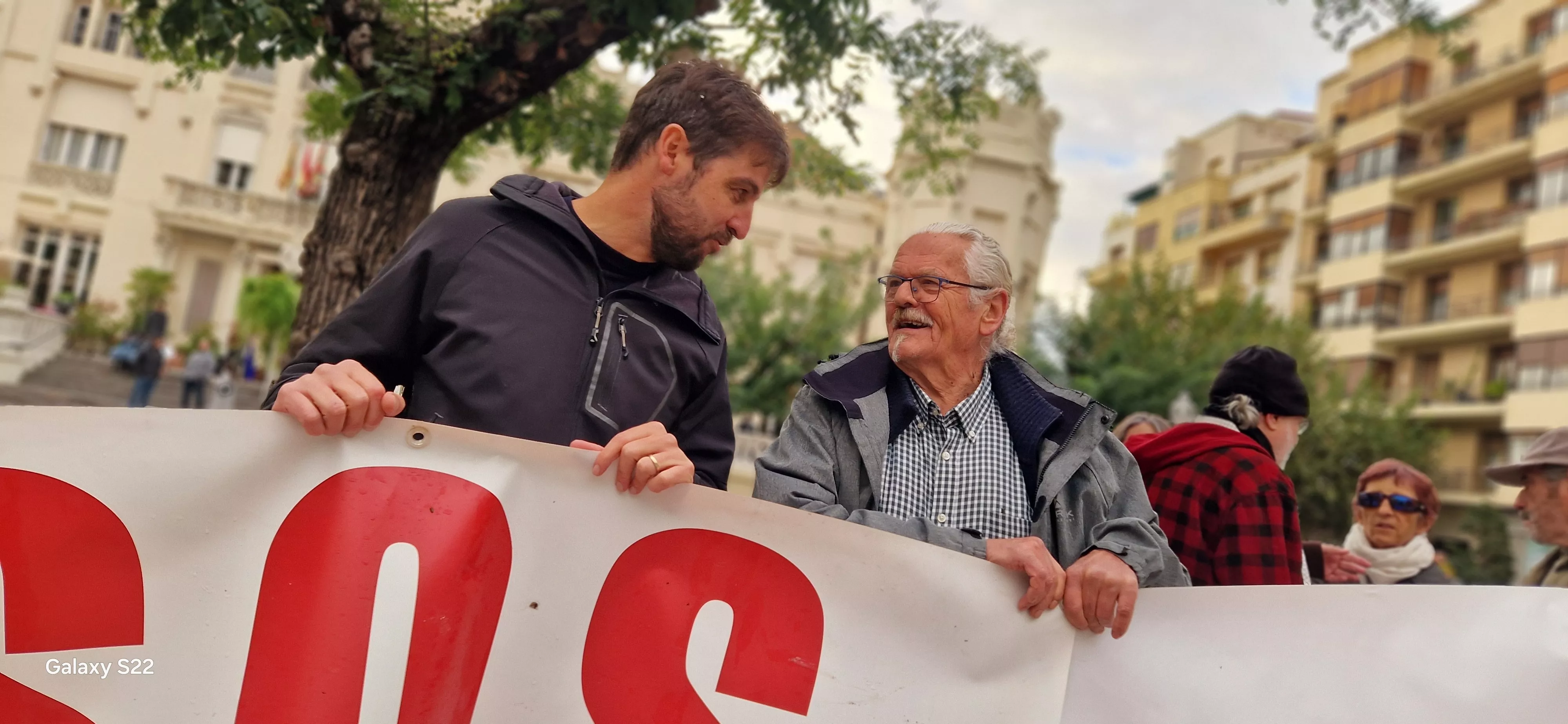  Concentración en Huesca en defensa de la sanidad pública. Foto Myriam Martínez 