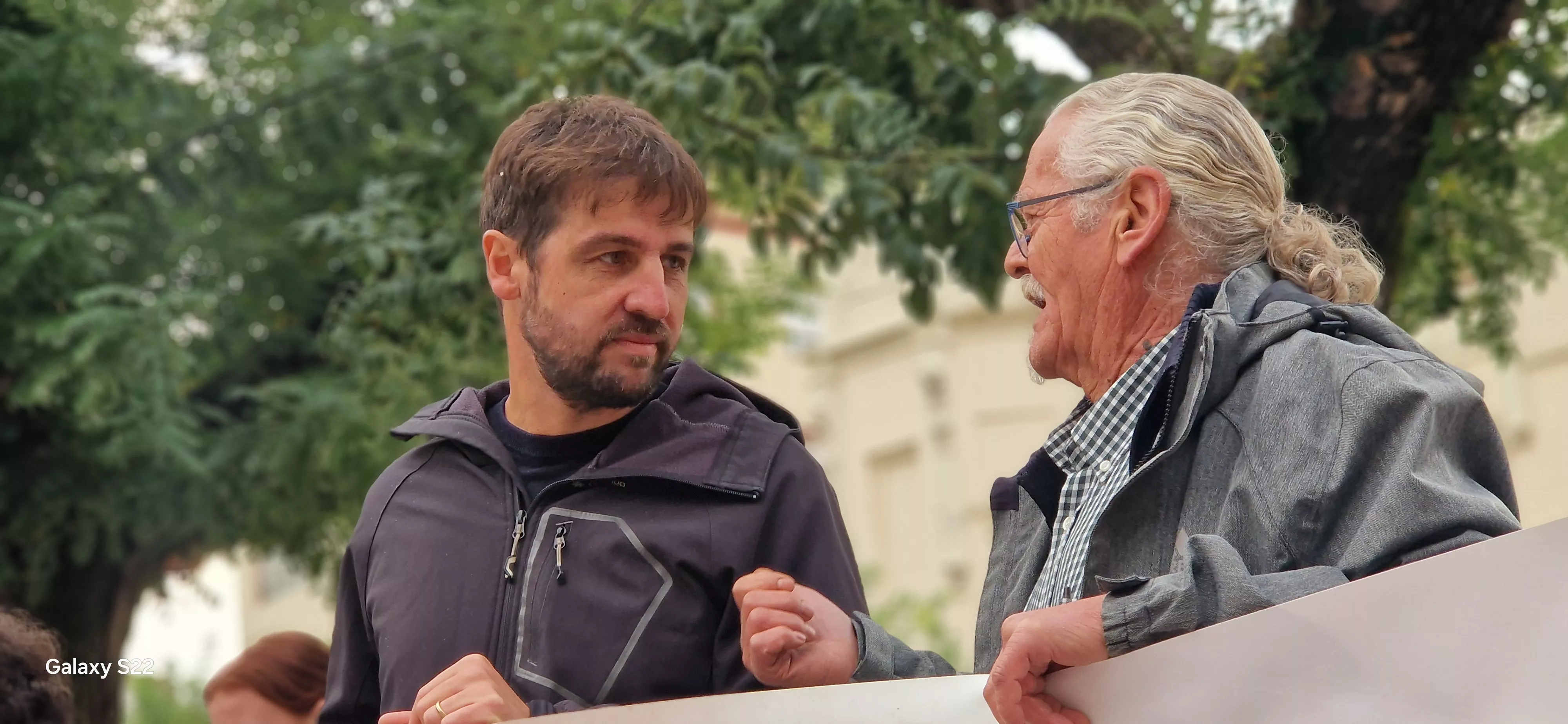  Concentración en Huesca en defensa de la sanidad pública. Foto Myriam Martínez 