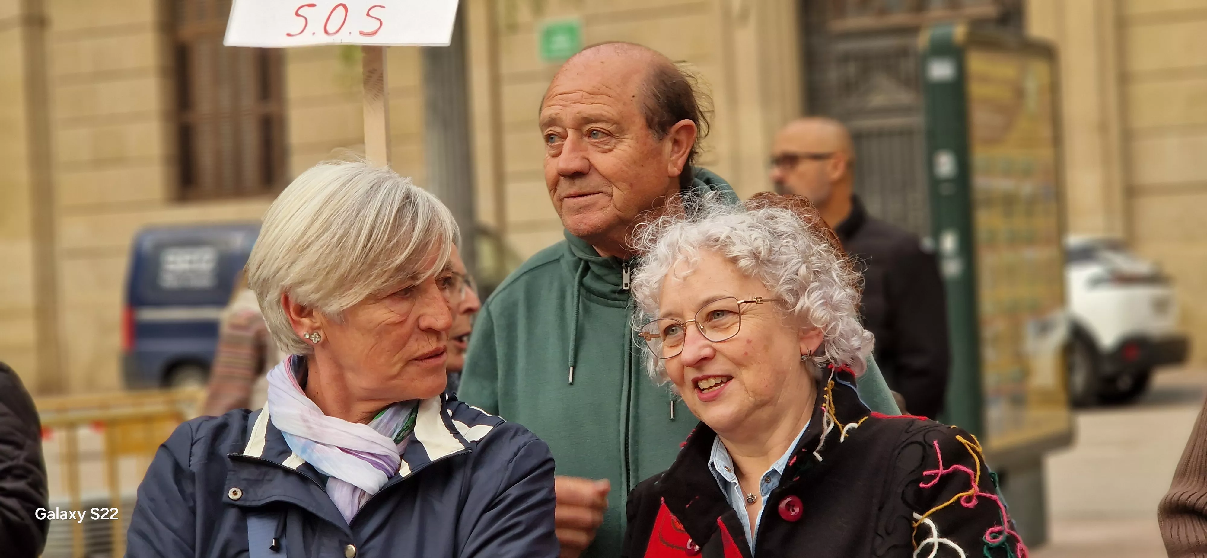  Concentración en Huesca en defensa de la sanidad pública. Foto Myriam Martínez 