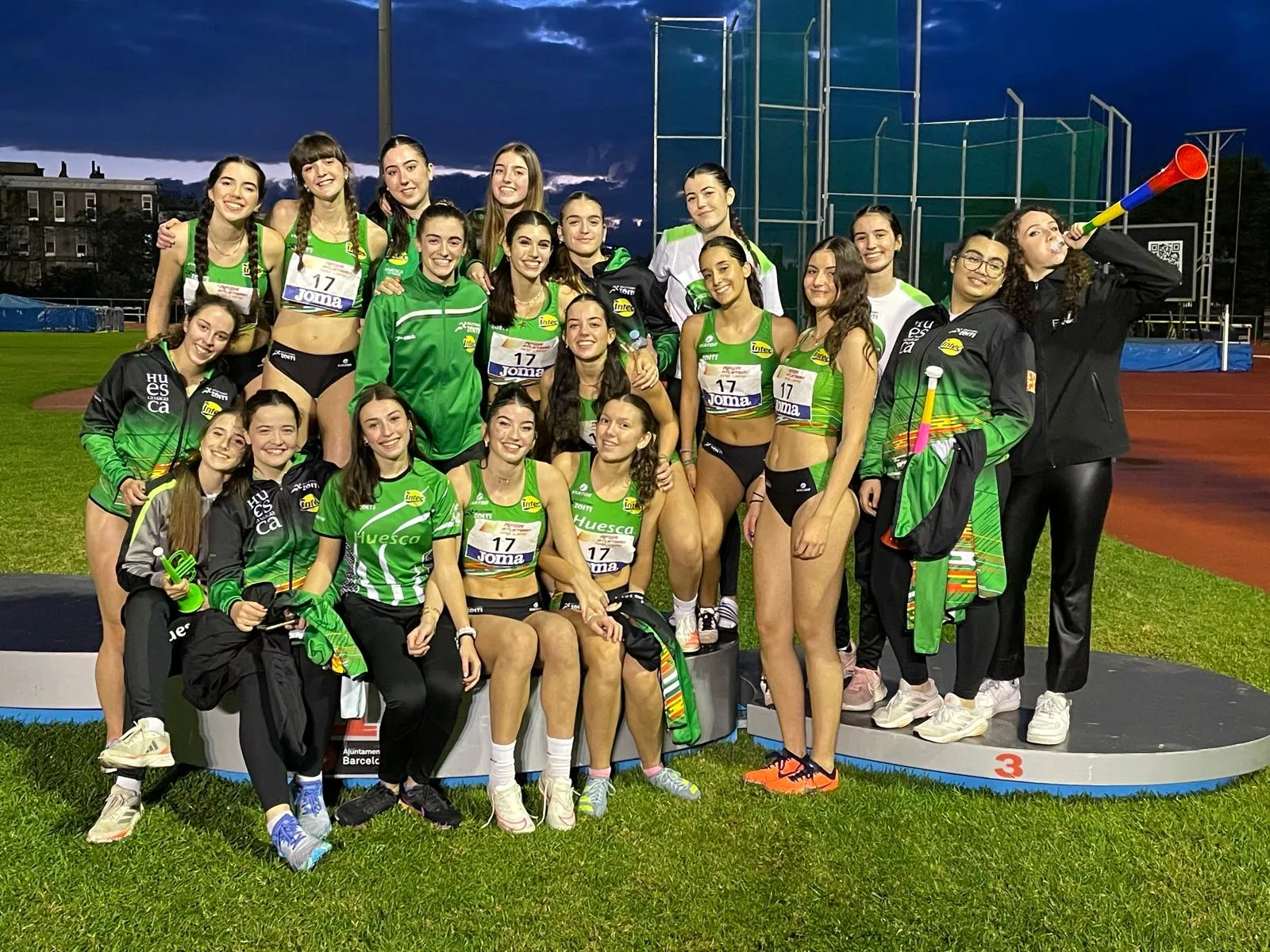 El equipo de Intec-Zoiti en Barcelona.