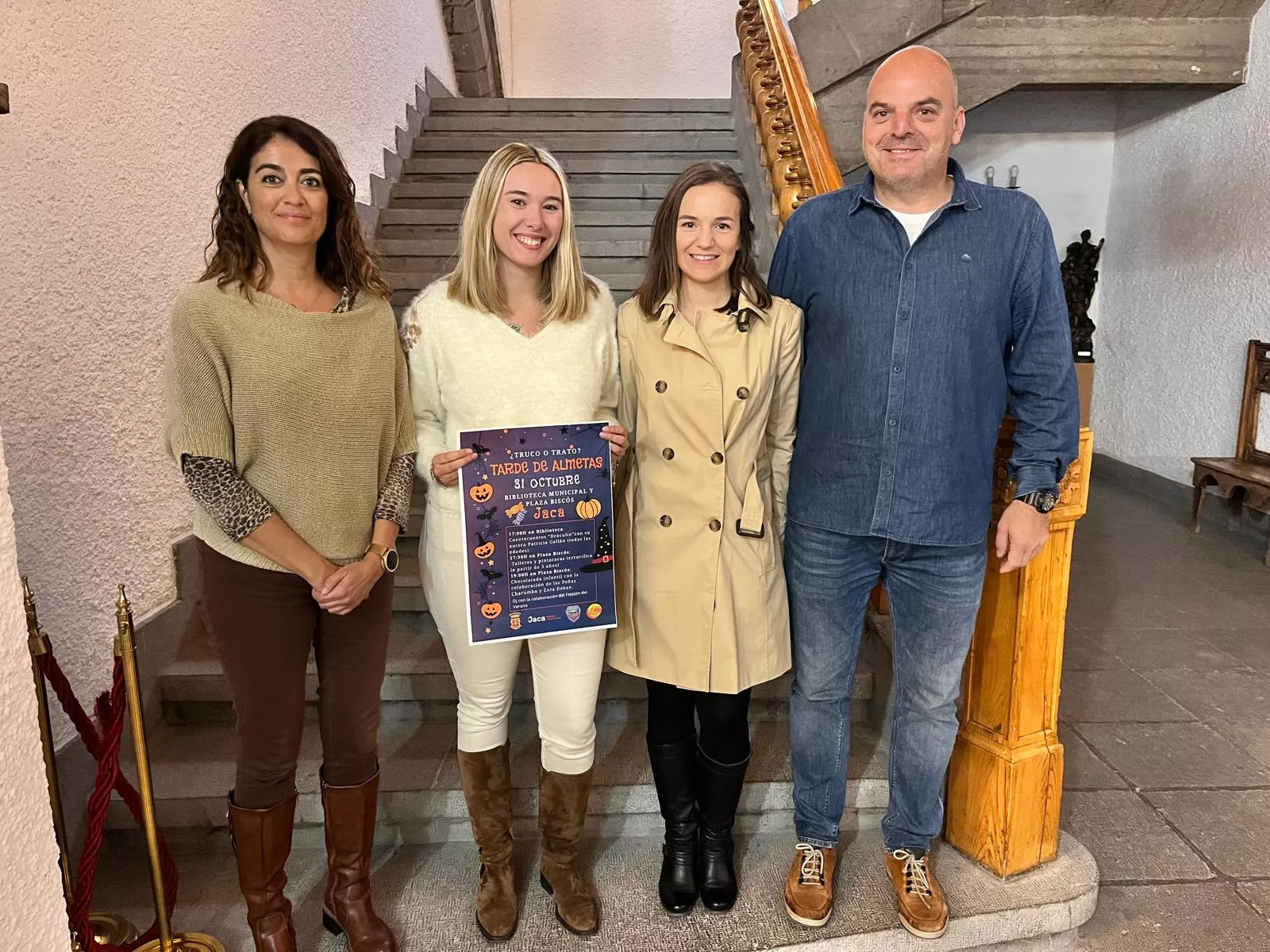 Responsables de las cuatro concejalías implicadas