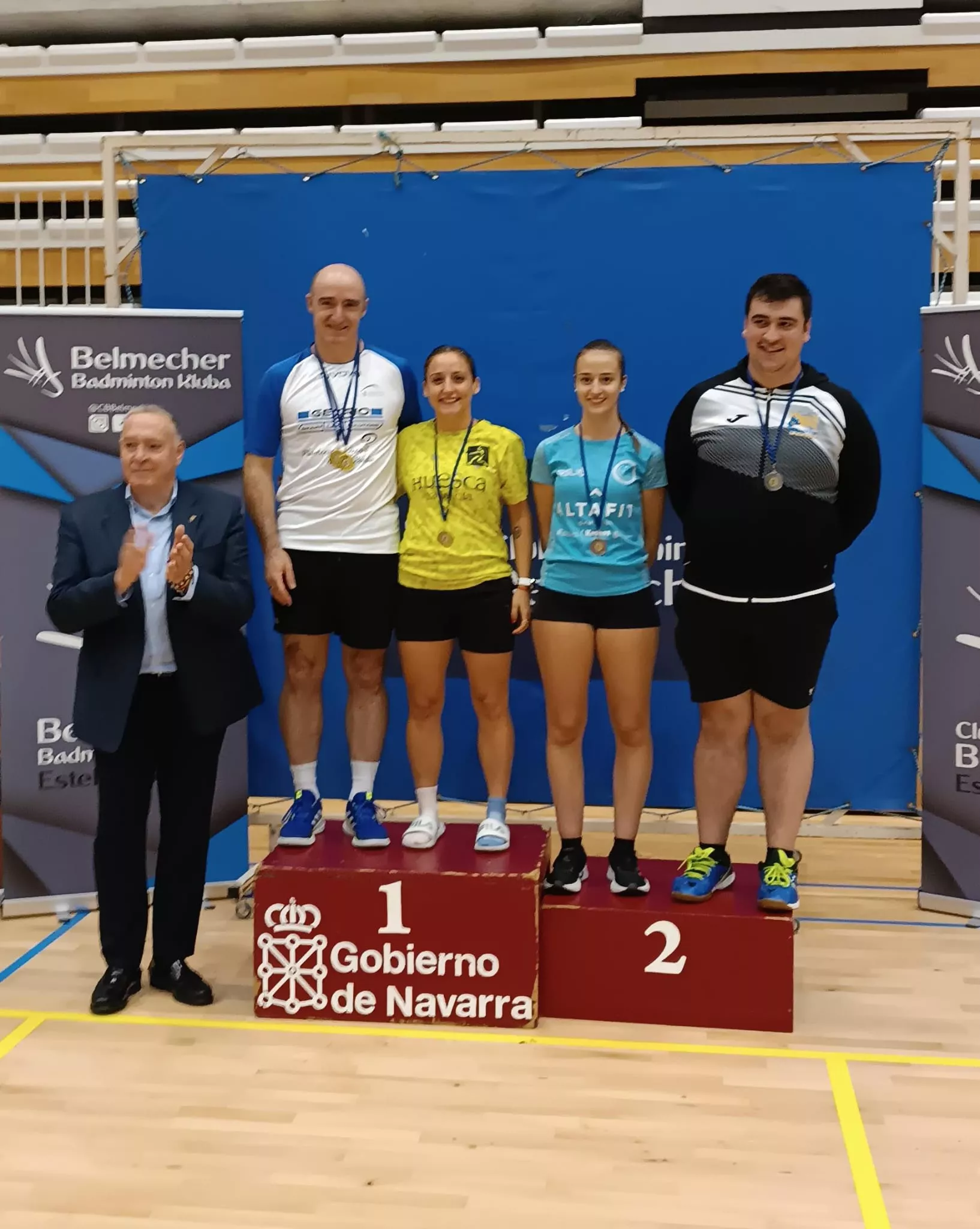 Eduardo Marco-Cristina Roig, campeones absolutos dobles mixtos
