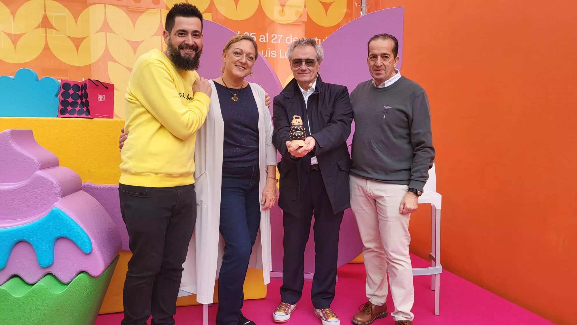 Entrega a Christian Escribá del Premio Nacional Vicente Ascaso de Pastelería