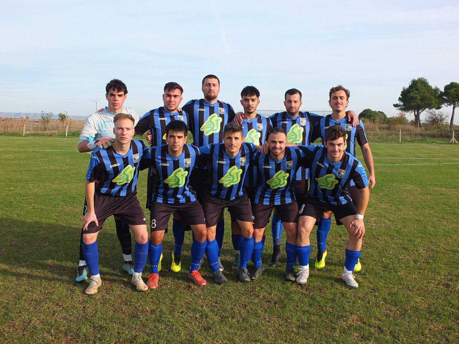 Once inicial del Valfonda en uno de sus partidos esta temporada