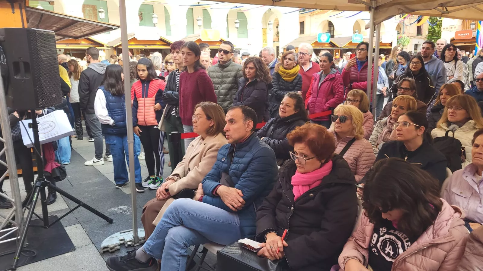 Raúl Bernal y Cristina Marco en la Feria Huesca es Dulce