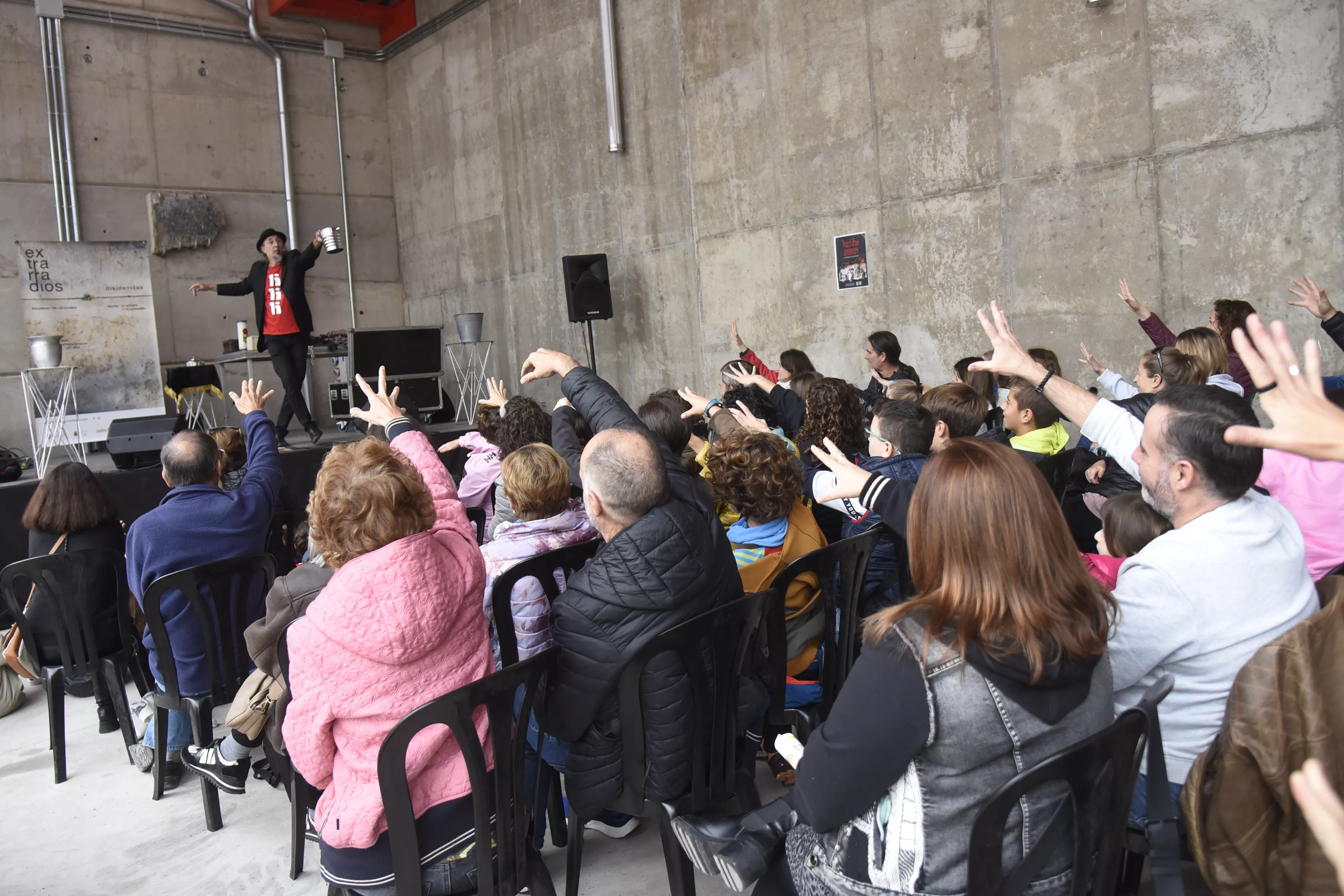 Segunda jornada de Extrarradios en Almudévar. Foto Javier Blasco