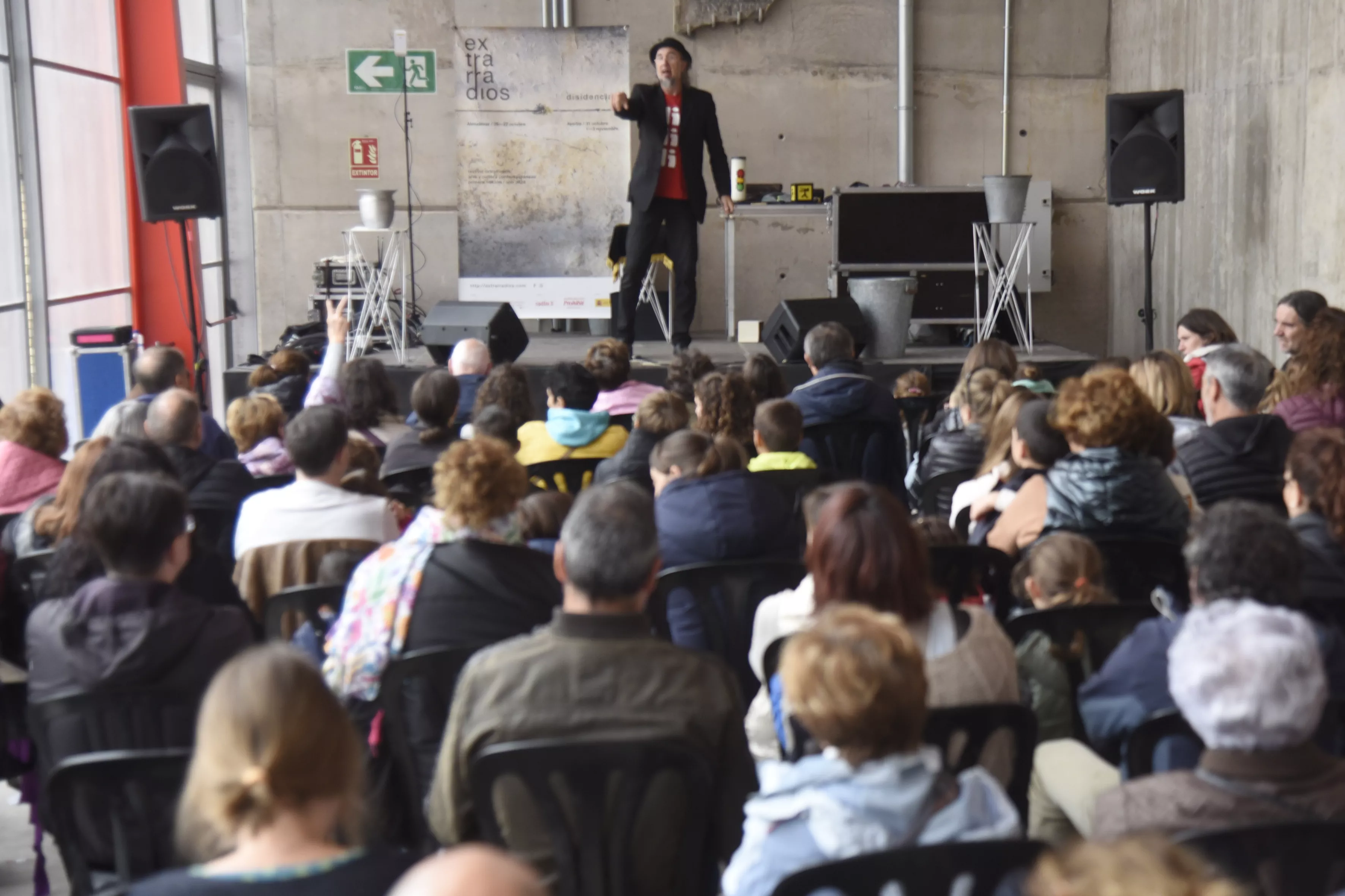 Segunda jornada de Extrarradios en Almudévar. Foto Javier Blasco
