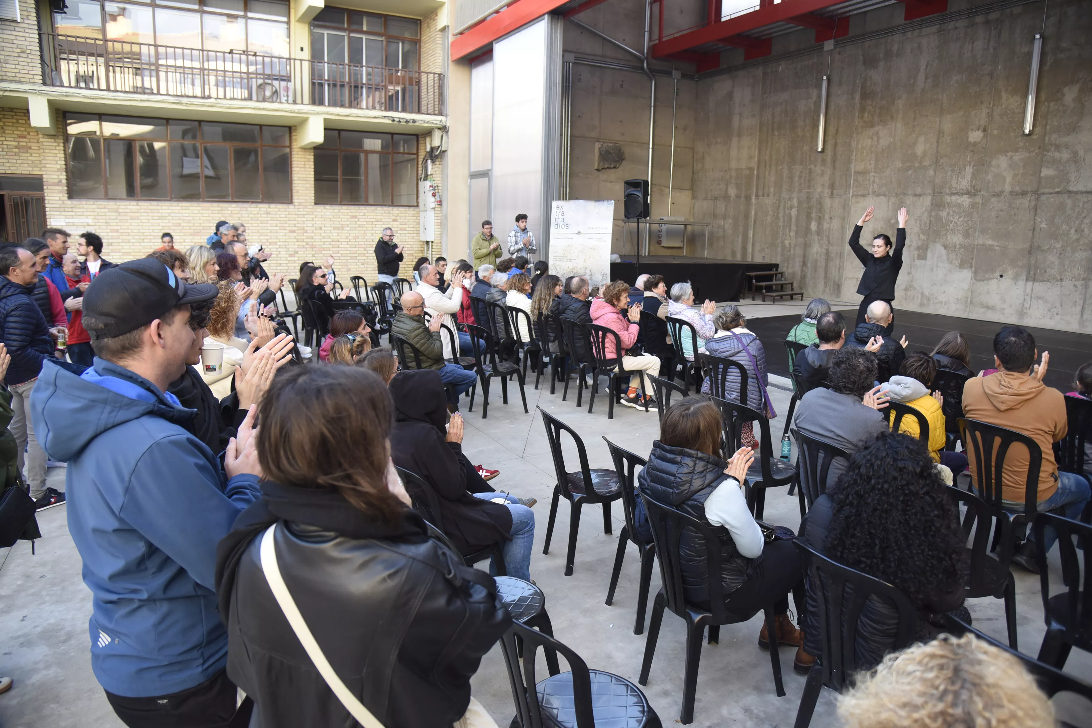 Segunda jornada de Extrarradios en Almudévar. Foto Javier Blasco