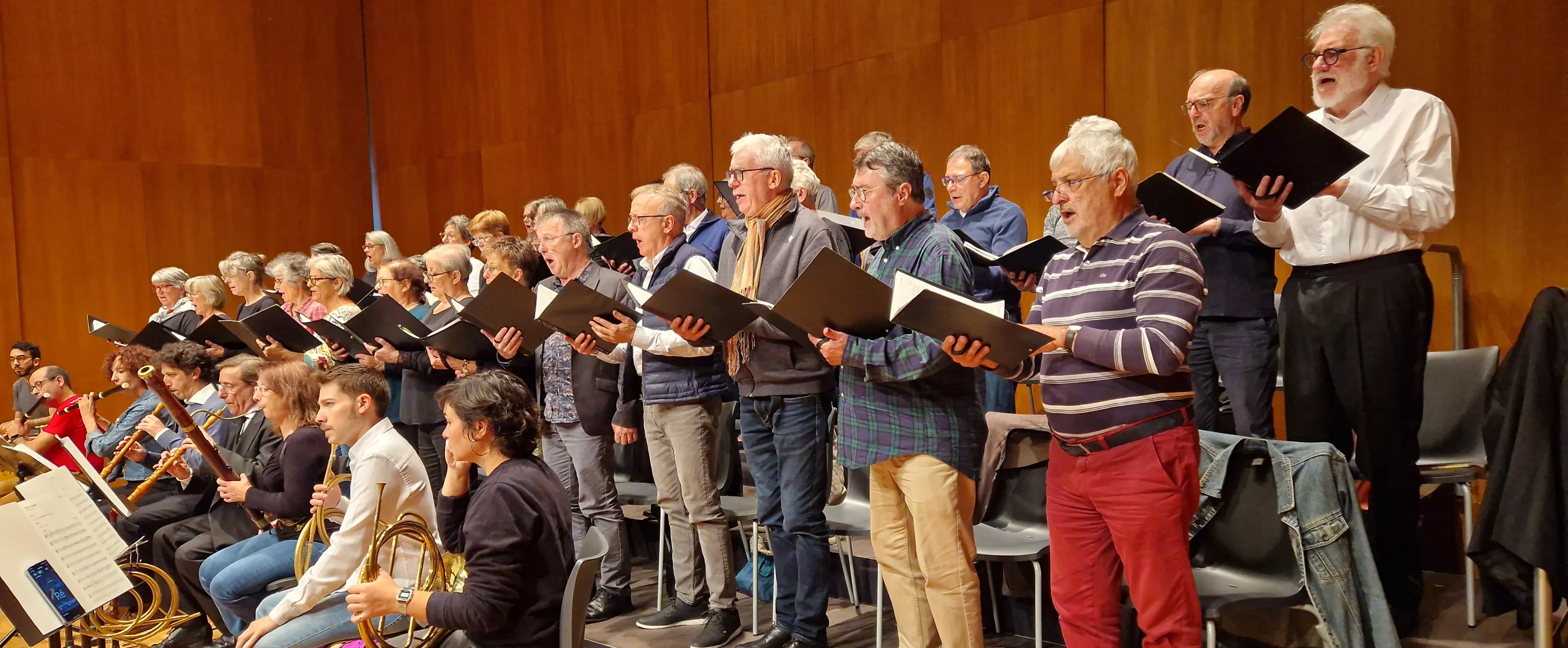 Prueba de sonido del concierto del 60 hermanamiento de Huesca y Tarbes. Foto Myriam Martínez