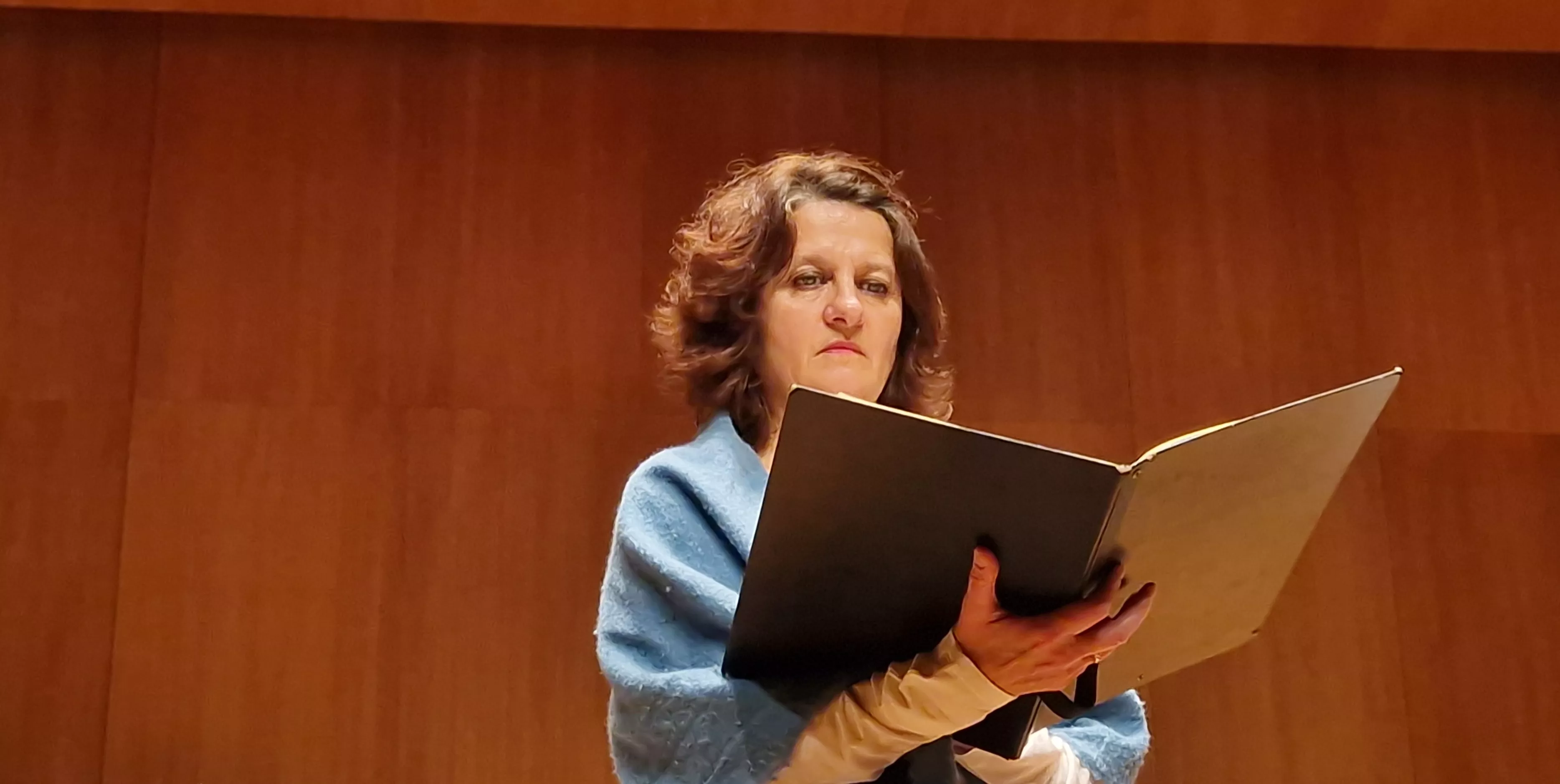 Prueba de sonido del concierto del 60 hermanamiento de Huesca y Tarbes. Foto Myriam Martínez