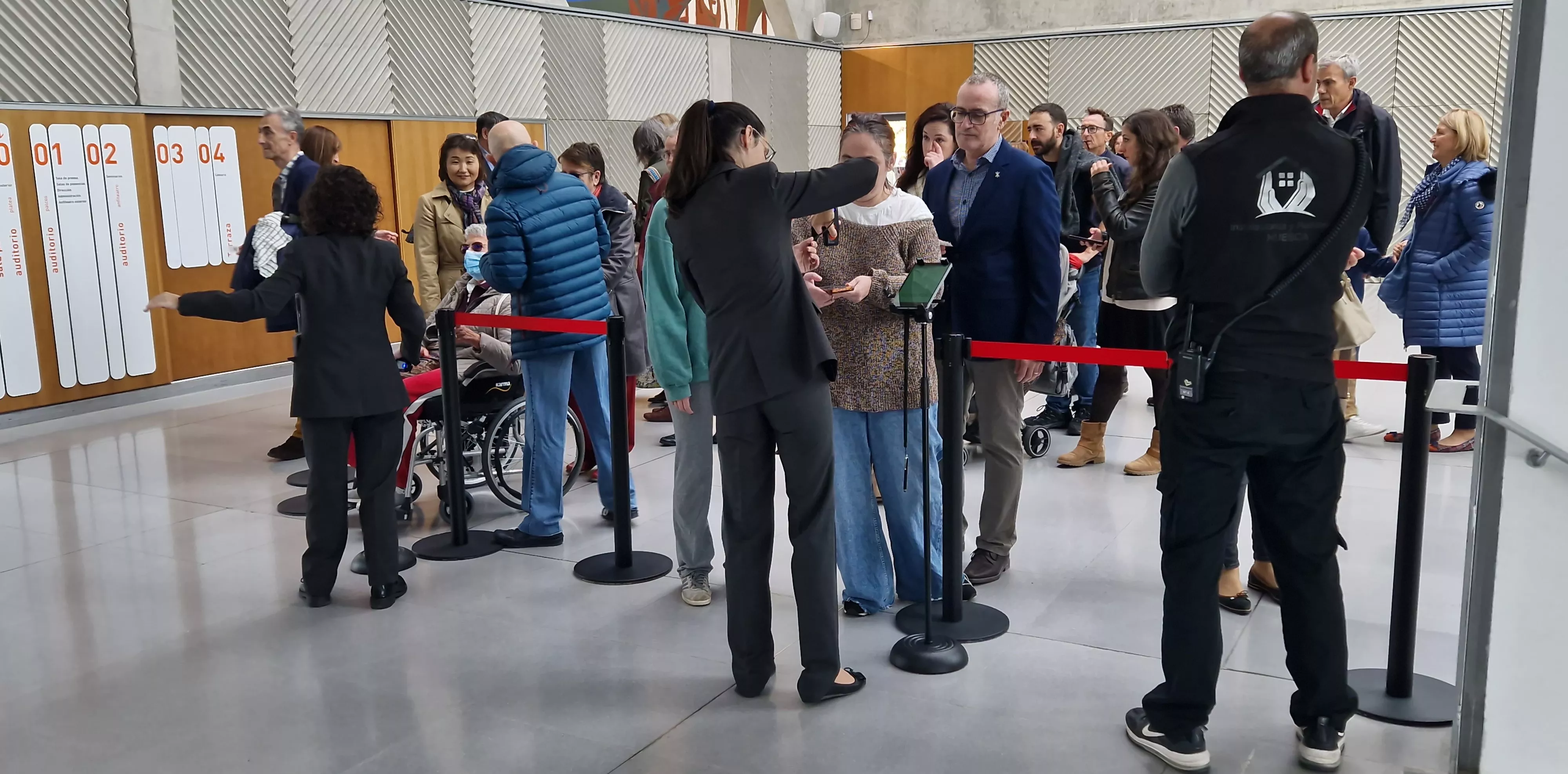 Asistentes al concierto del 60 hermanamiento de Huesca y Tarbes. Foto Myriam Martínez