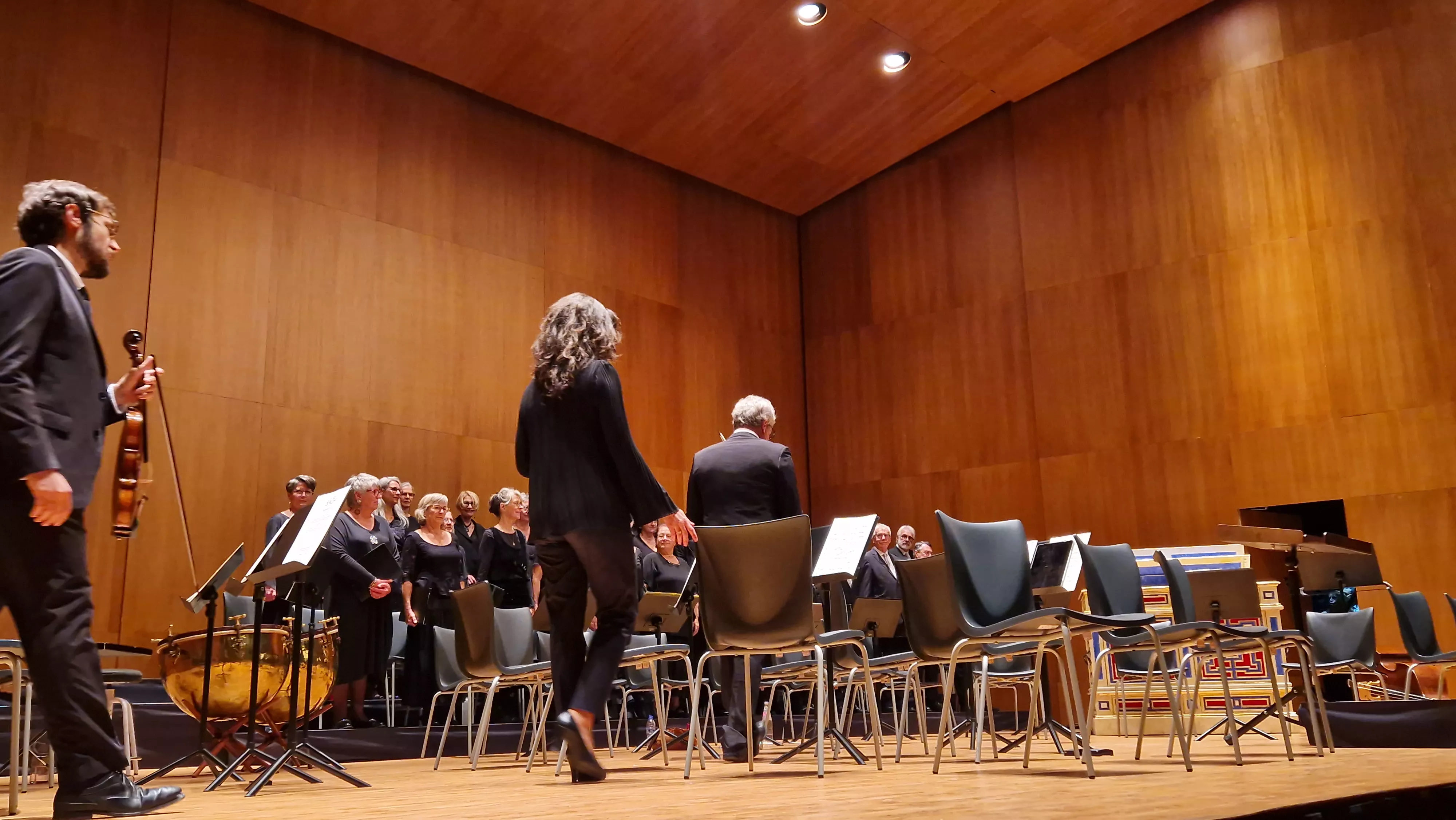 Concierto del 60 hermanamiento de Huesca y Tarbes. Foto Myriam Martínez