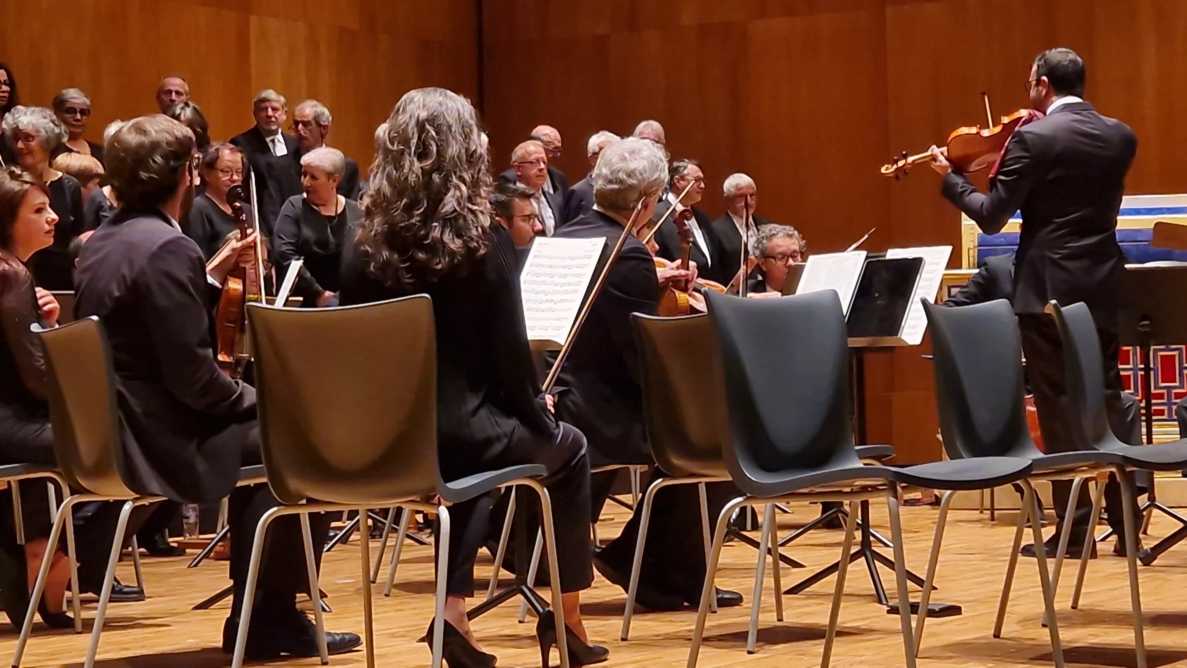 Concierto del 60 hermanamiento de Huesca y Tarbes. Foto Myriam Martínez