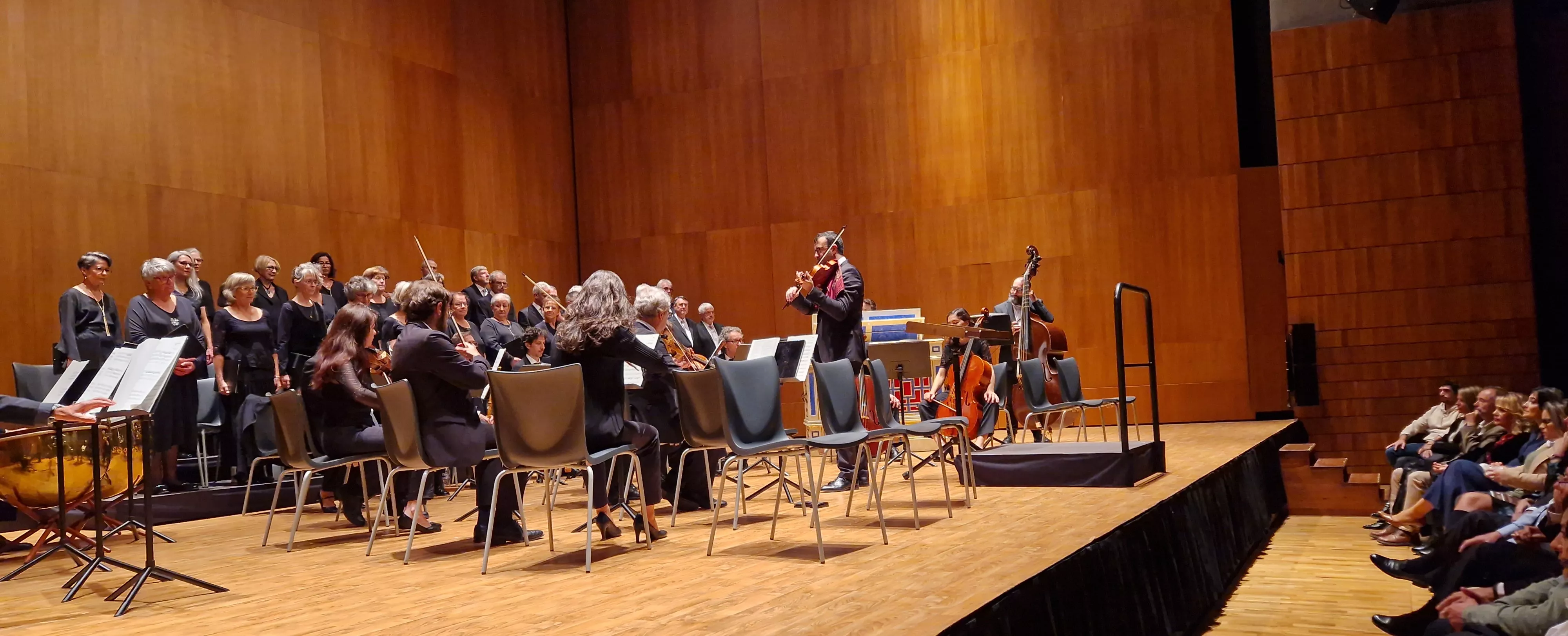 Concierto del 60 hermanamiento de Huesca y Tarbes. Foto Myriam Martínez