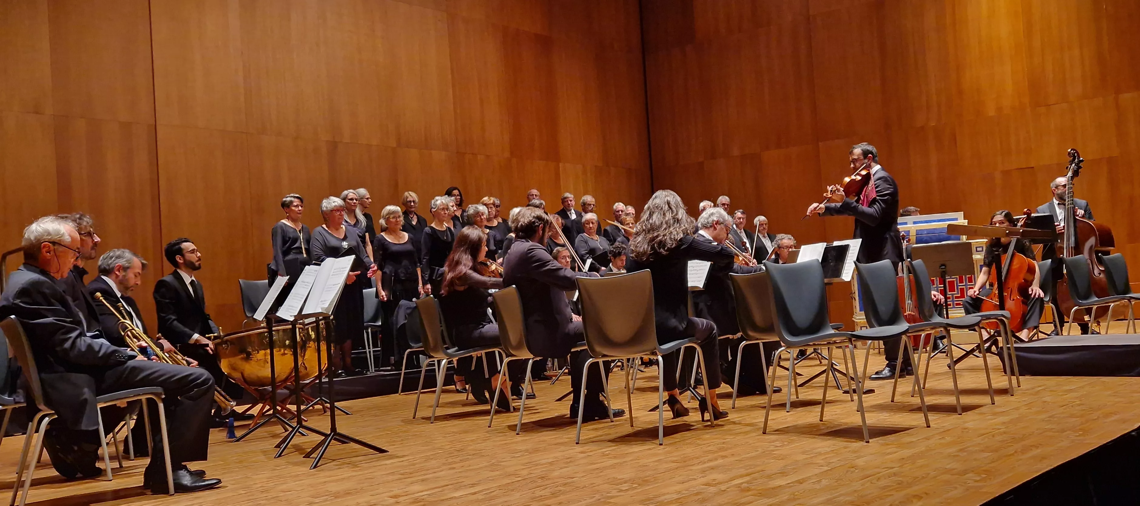 Concierto del 60 hermanamiento de Huesca y Tarbes. Foto Myriam Martínez