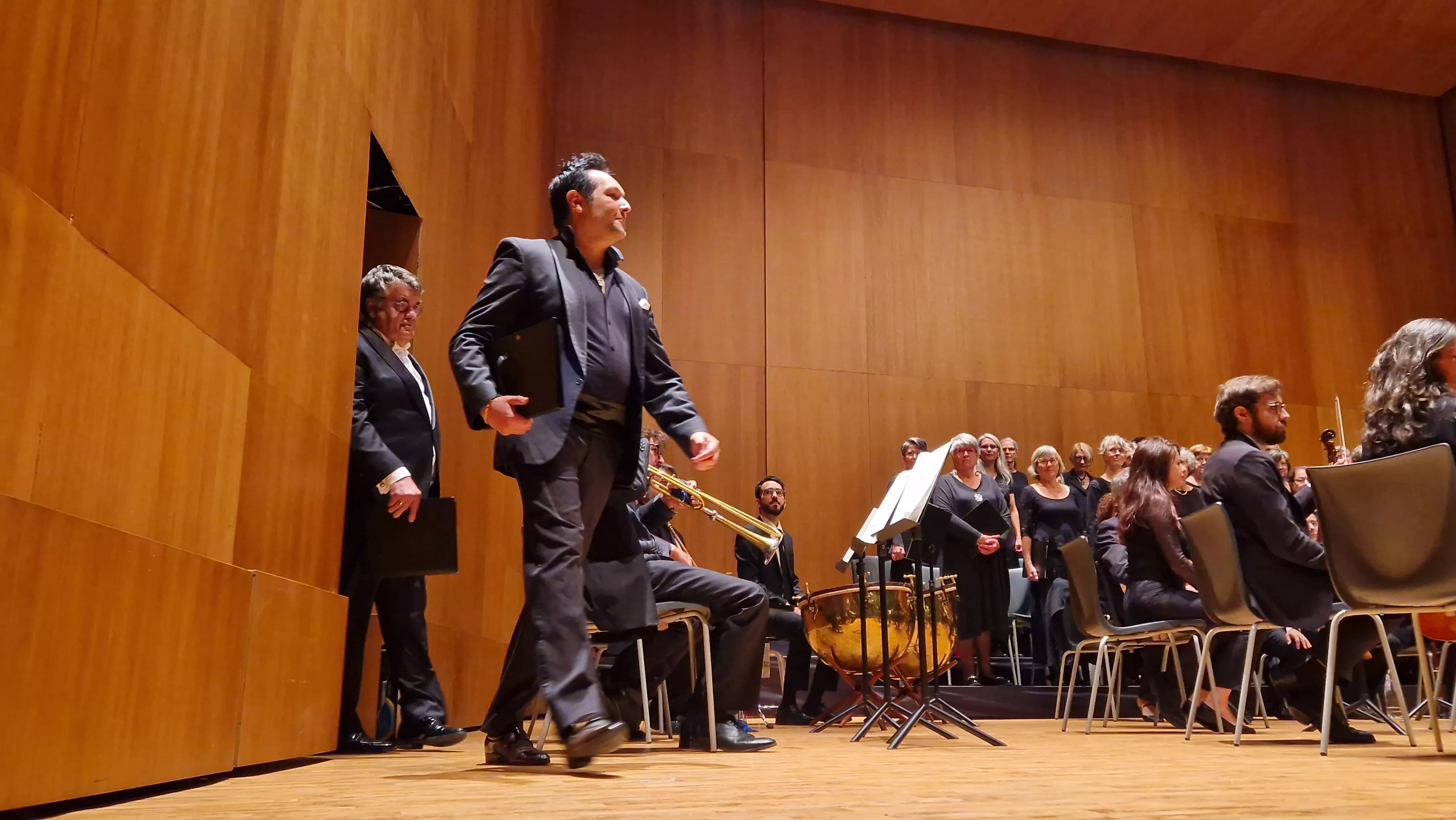 Concierto del 60 hermanamiento de Huesca y Tarbes. Foto Myriam Martínez