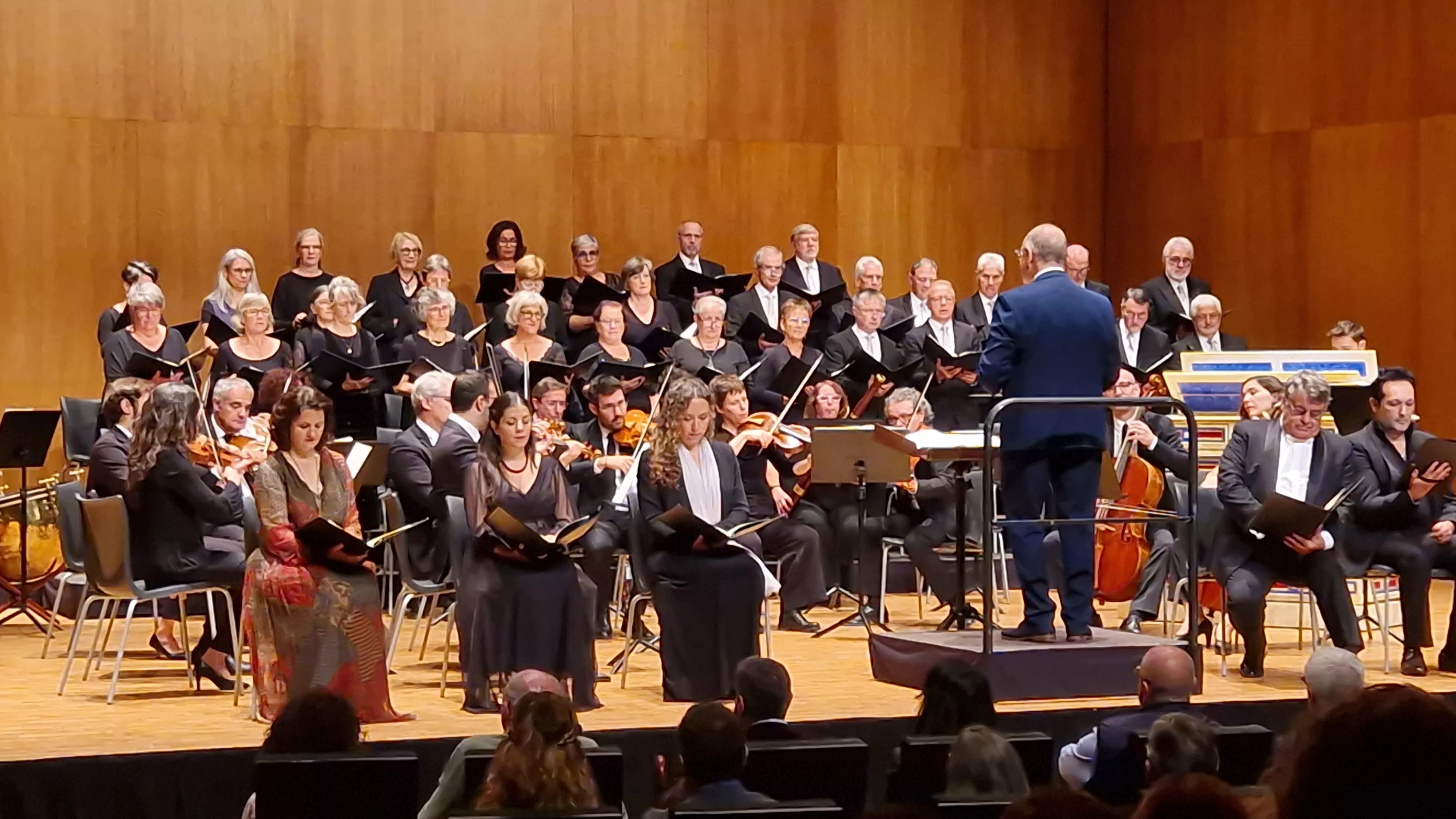 Concierto del 60 hermanamiento de Huesca y Tarbes. Foto Myriam Martínez