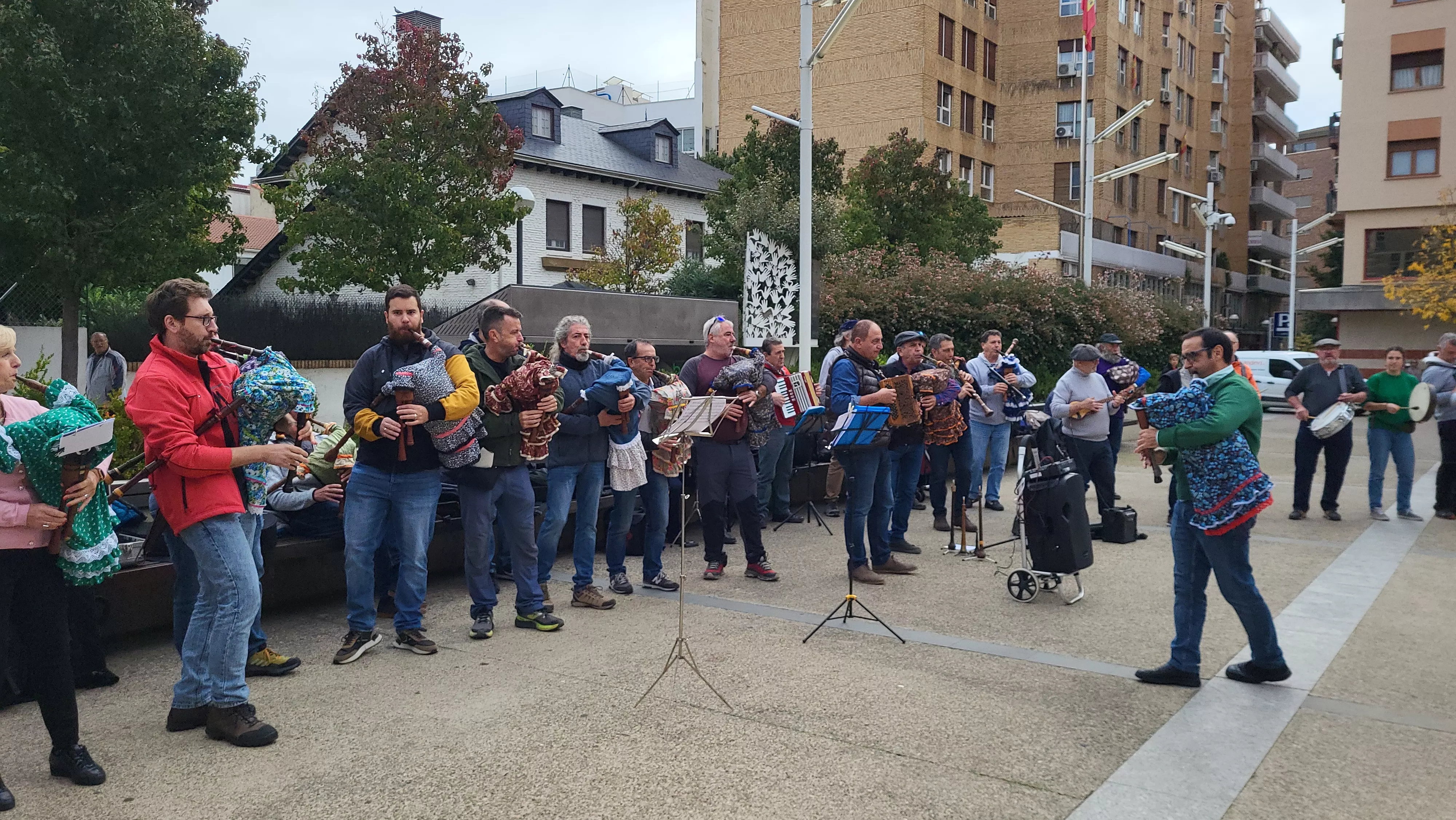 Encuentro Folk Compartido celebrado en Huesca. Foto Mercedes Manterola