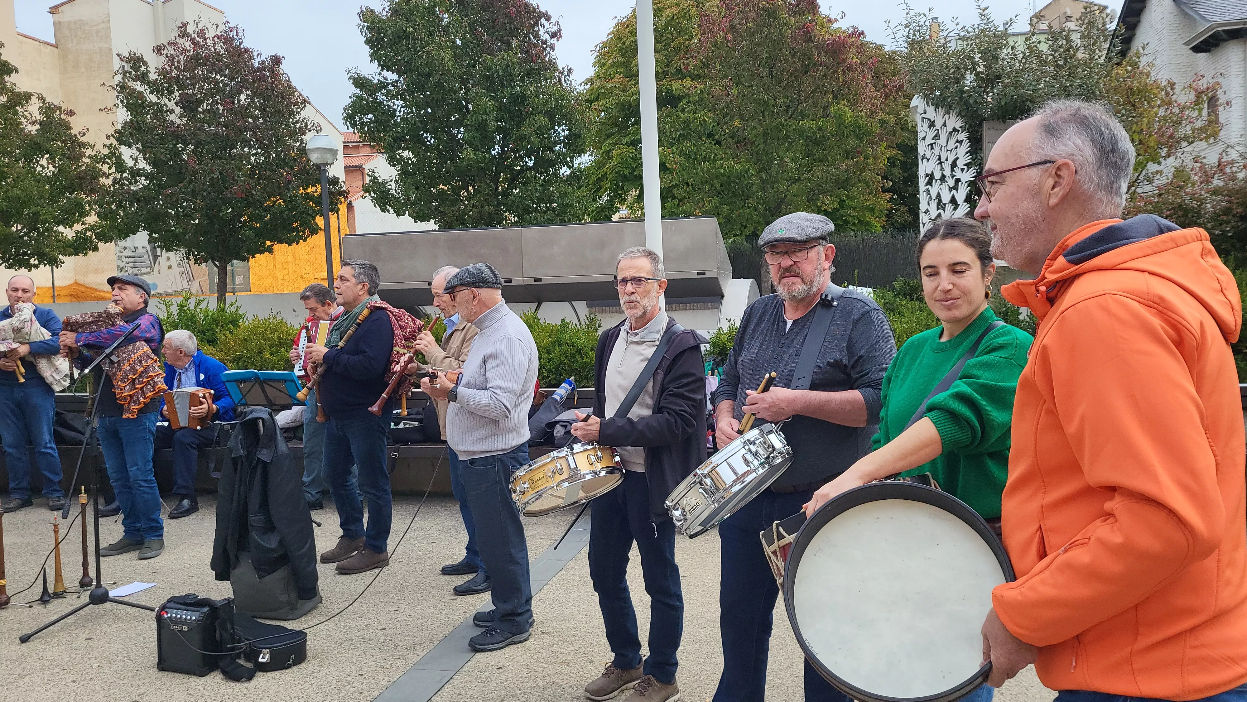 Encuentro Folk Compartido celebrado en Huesca. Foto Mercedes Manterola